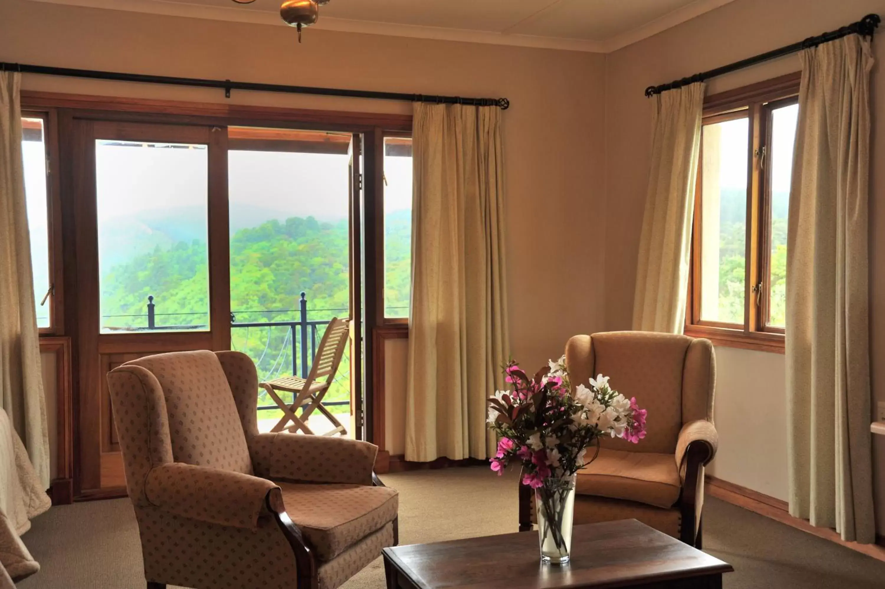 Seating Area in Magoebaskloof Hotel