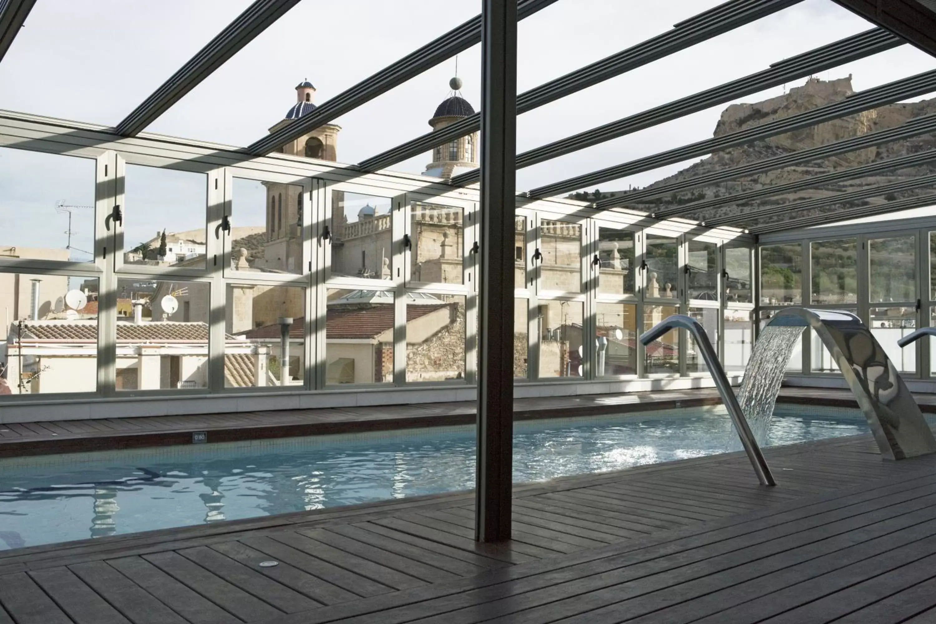 Solarium, Swimming Pool in Hospes Amérigo