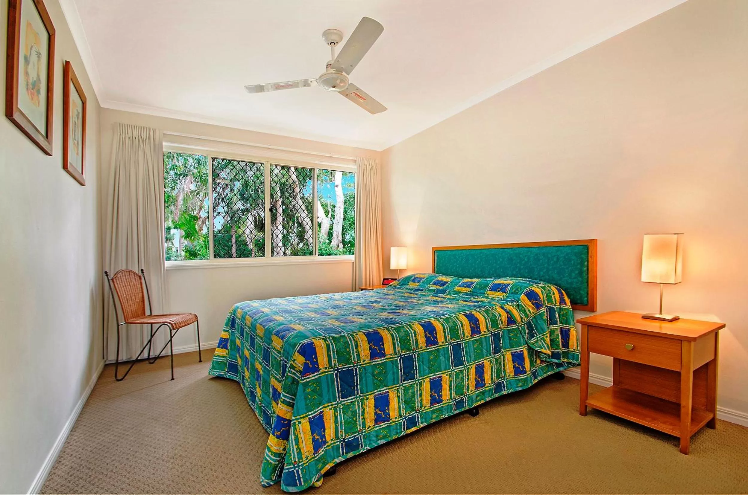 Bed in Ivory Palms Resort Noosa