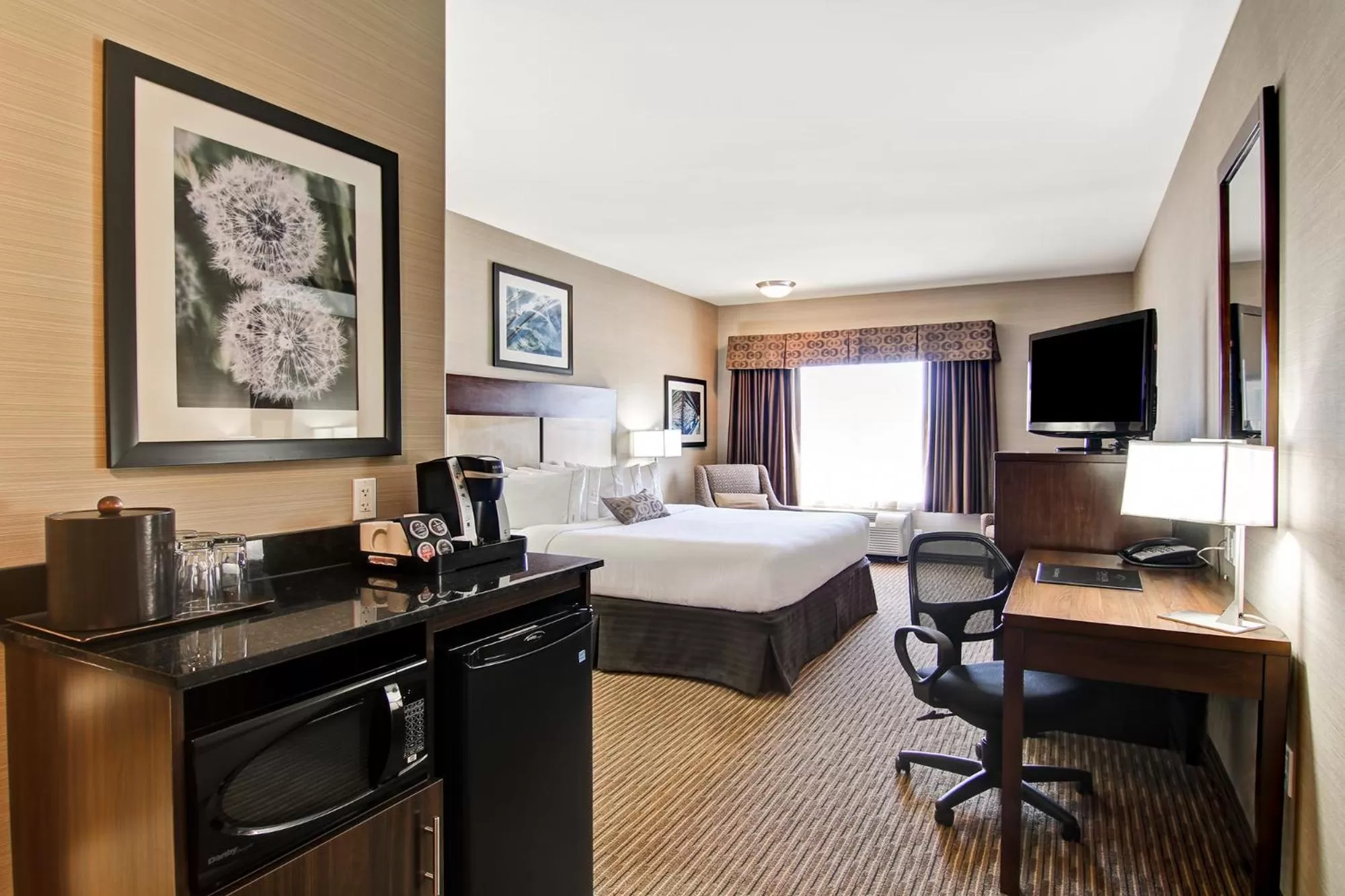 Bed in Canalta Hotel Esterhazy