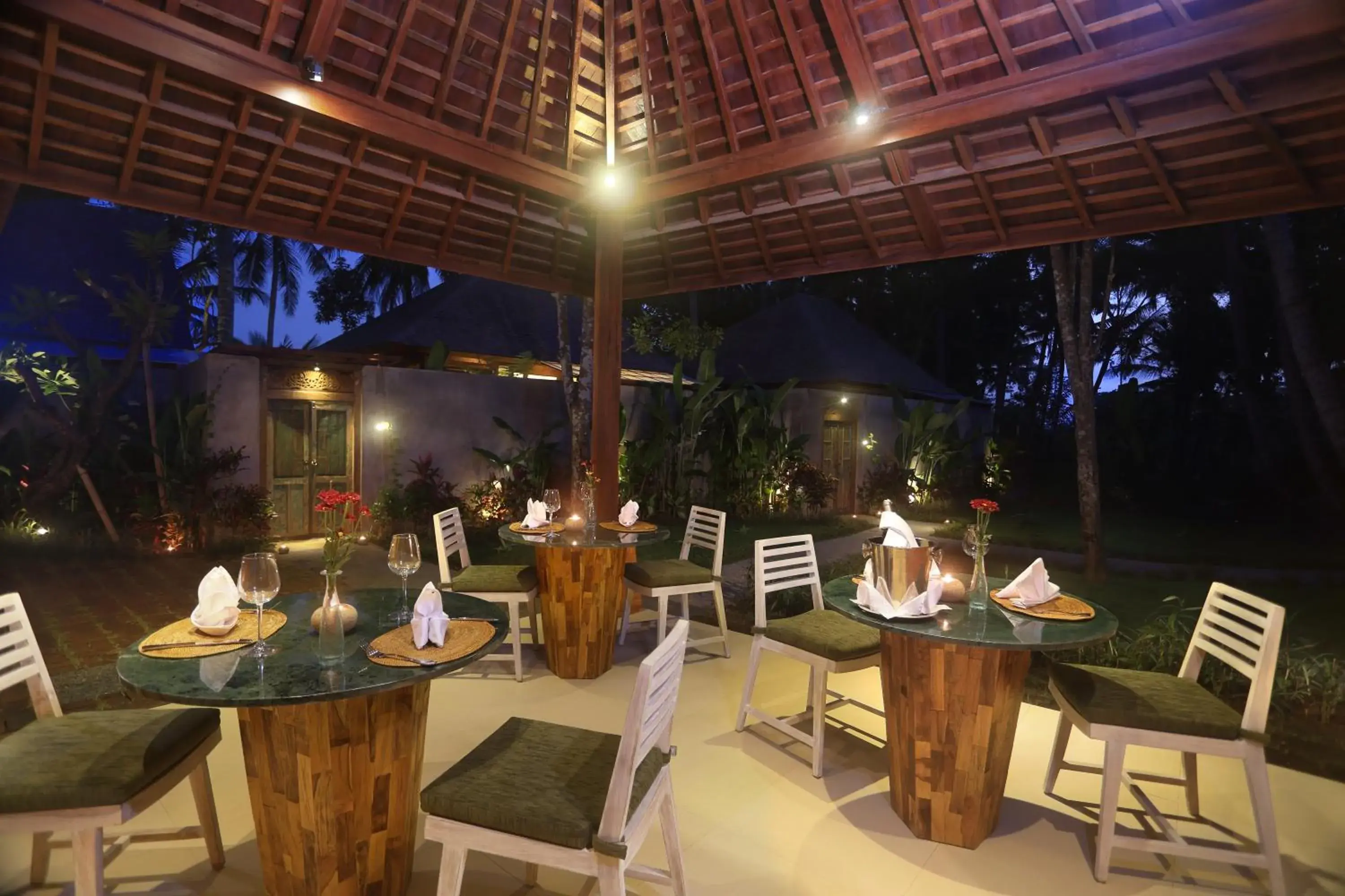 Dining area, Restaurant/Places to Eat in Samkhya Villa Ubud