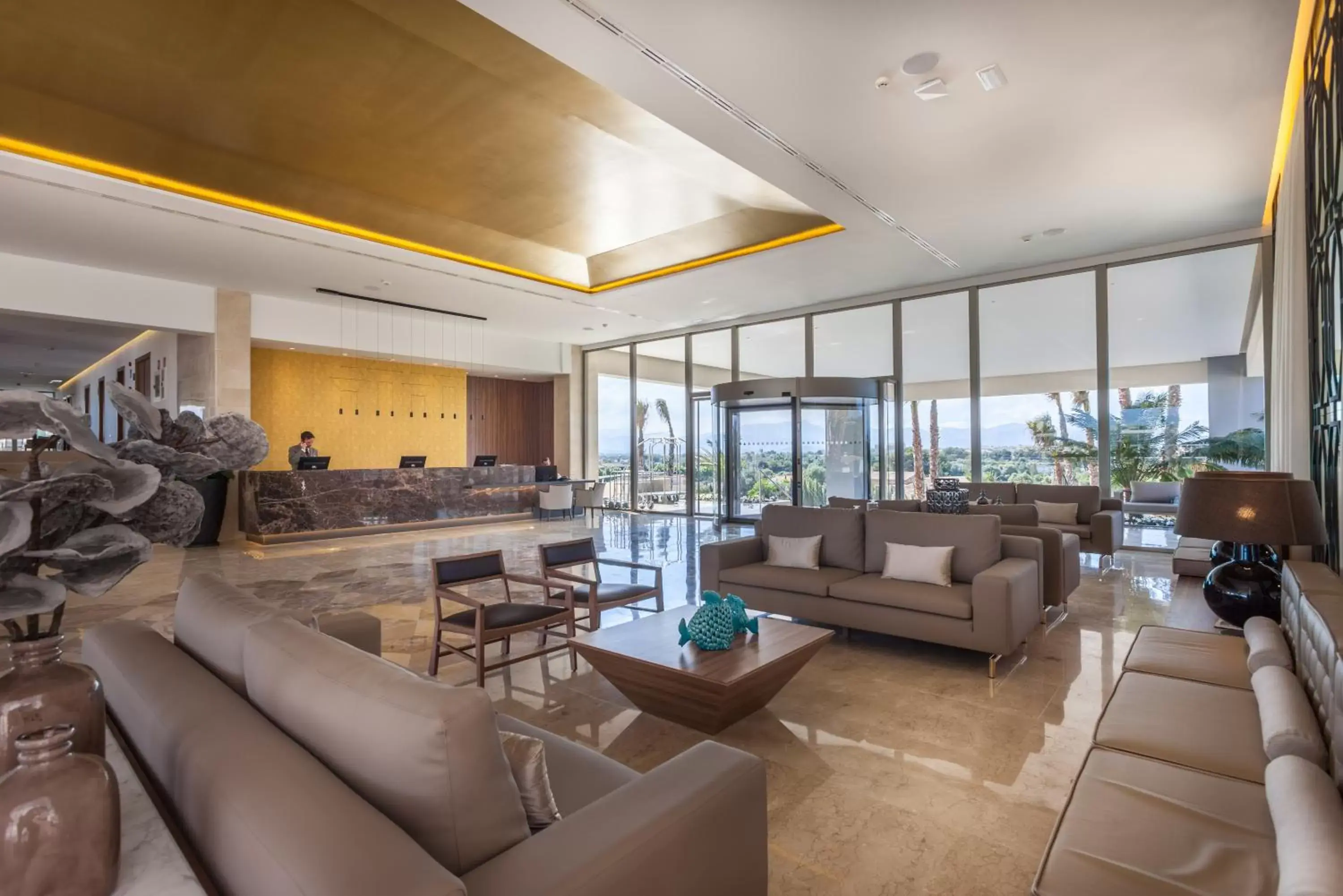 Lobby or reception, Seating Area in Zafiro Palace Alcudia