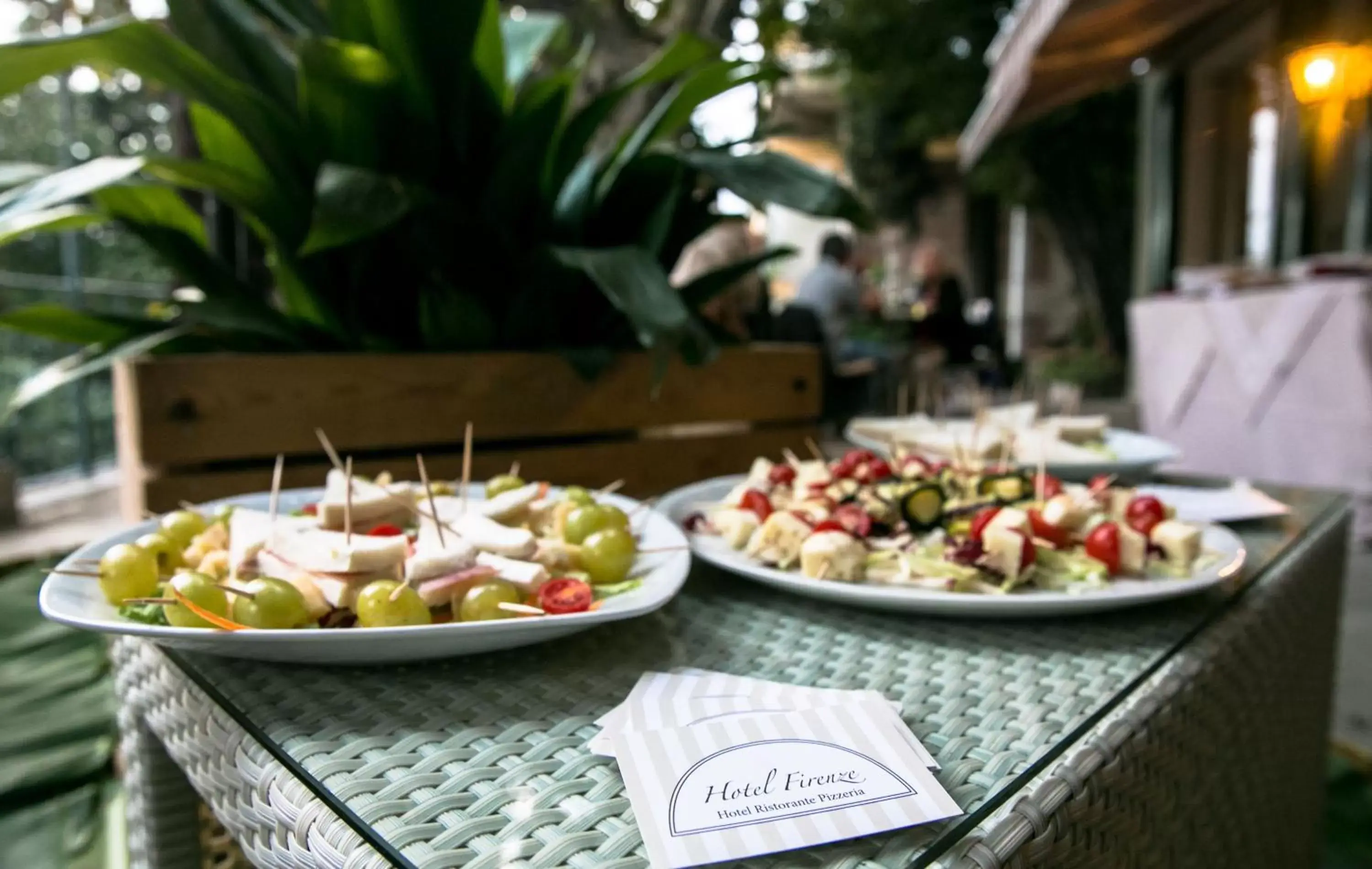 Food close-up in Hotel Firenze Lugano