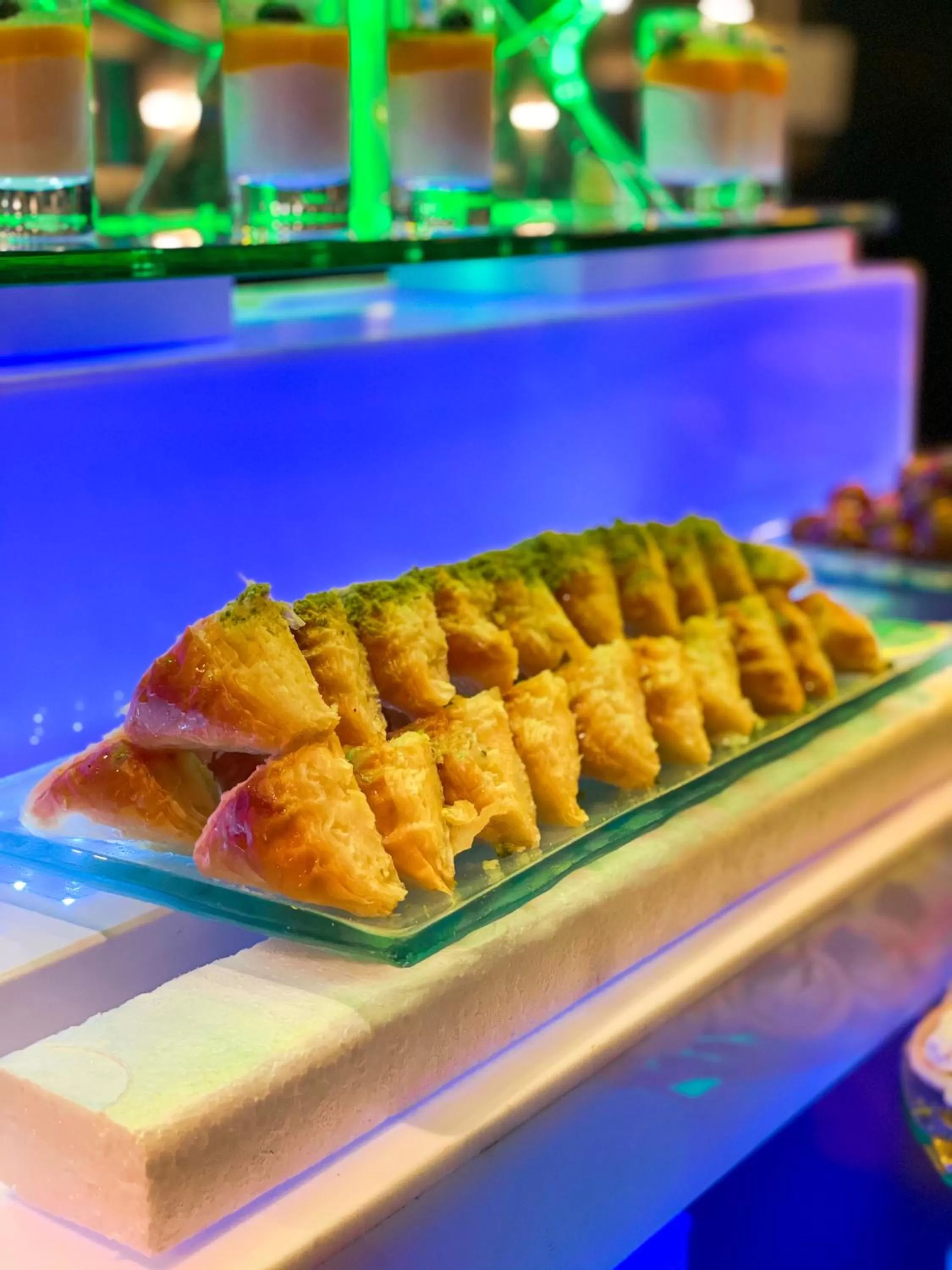 Food in Mövenpick Grand Al Bustan