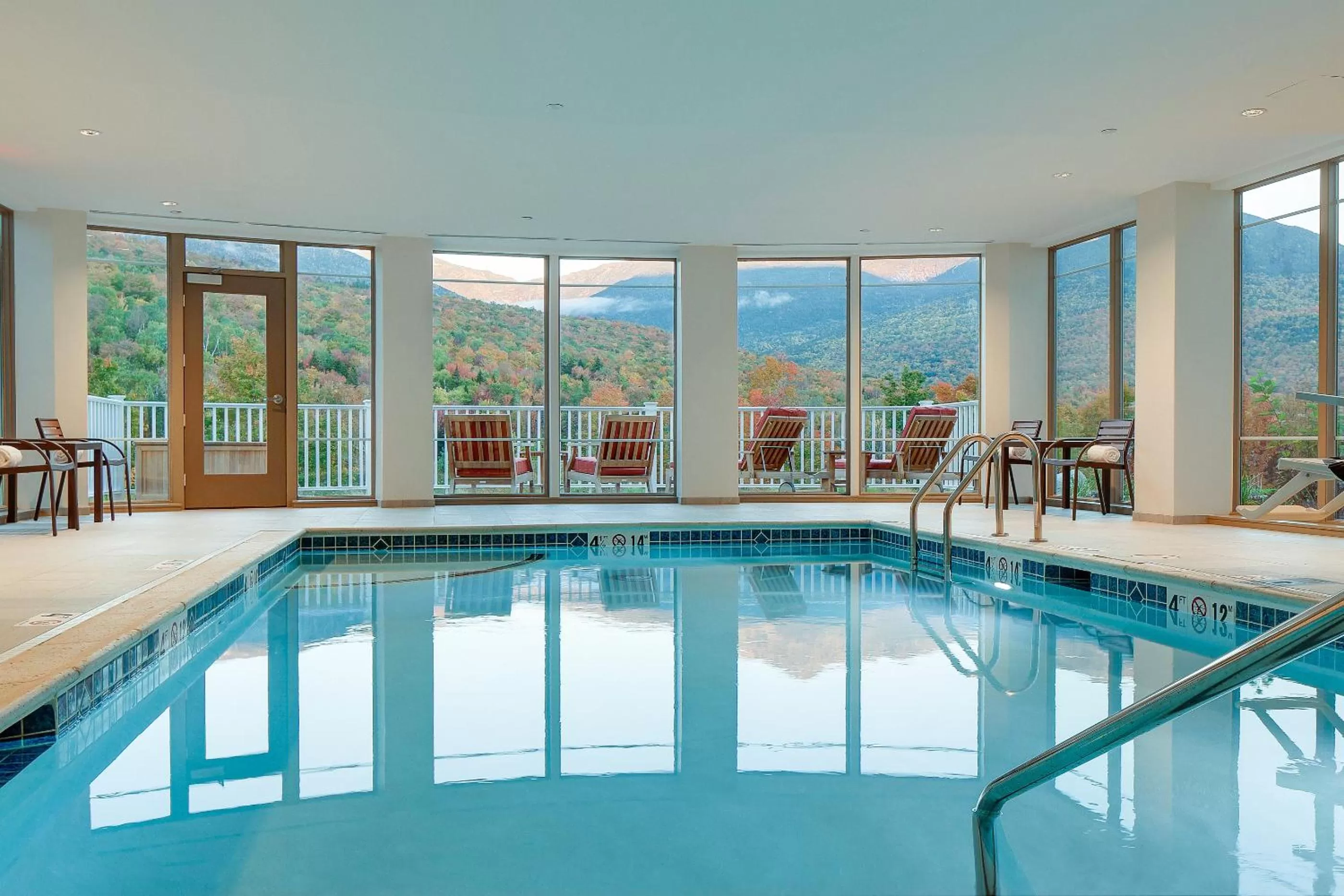 Swimming pool in The Glen House