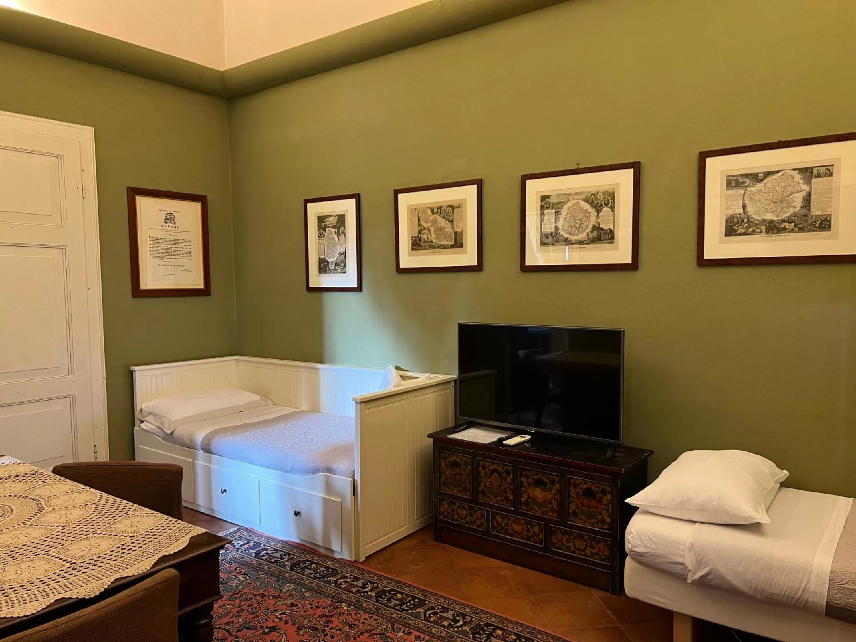 Bed in A Casa Di Paola Suite