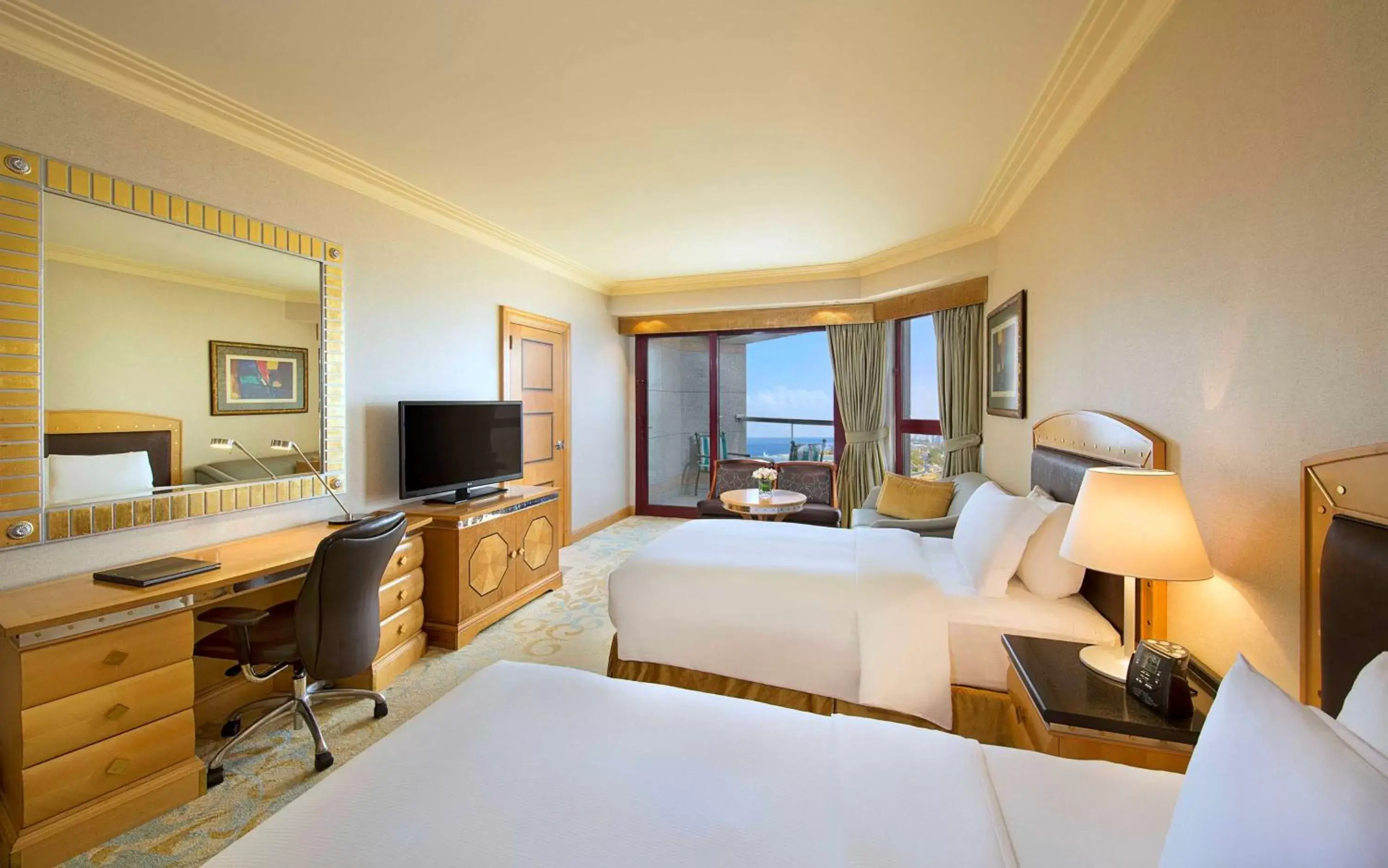 Bedroom in Jeddah Hilton