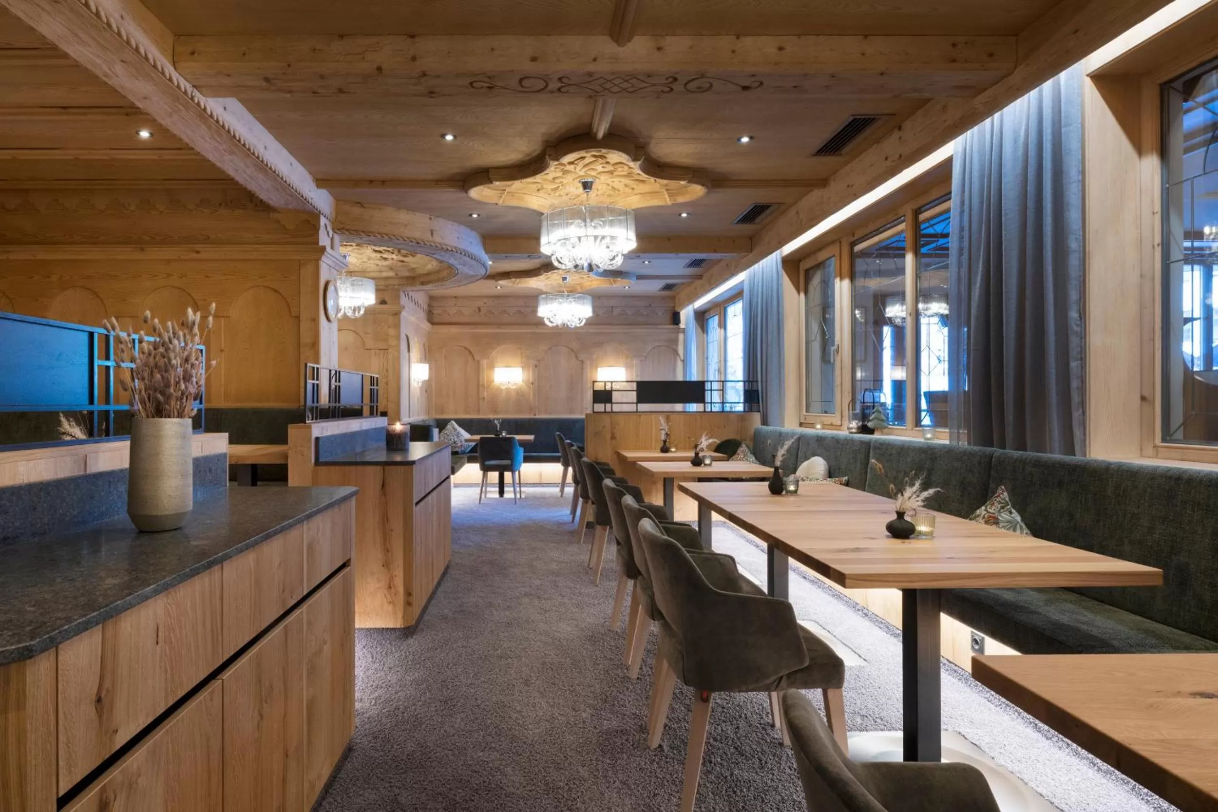 Restaurant/places to eat in Hotel Stubaierhof