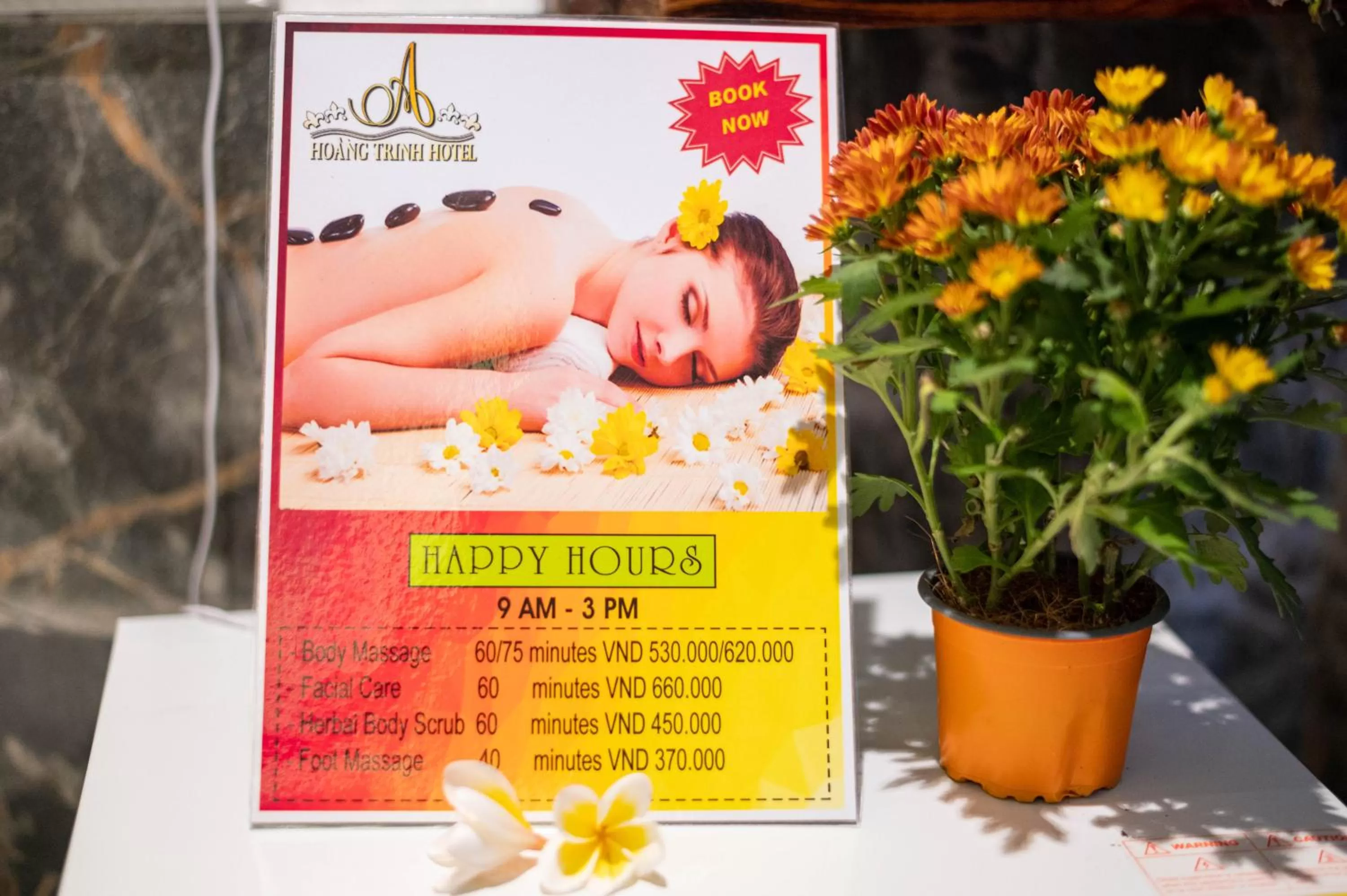 Property logo or sign in Hoang Trinh Hotel