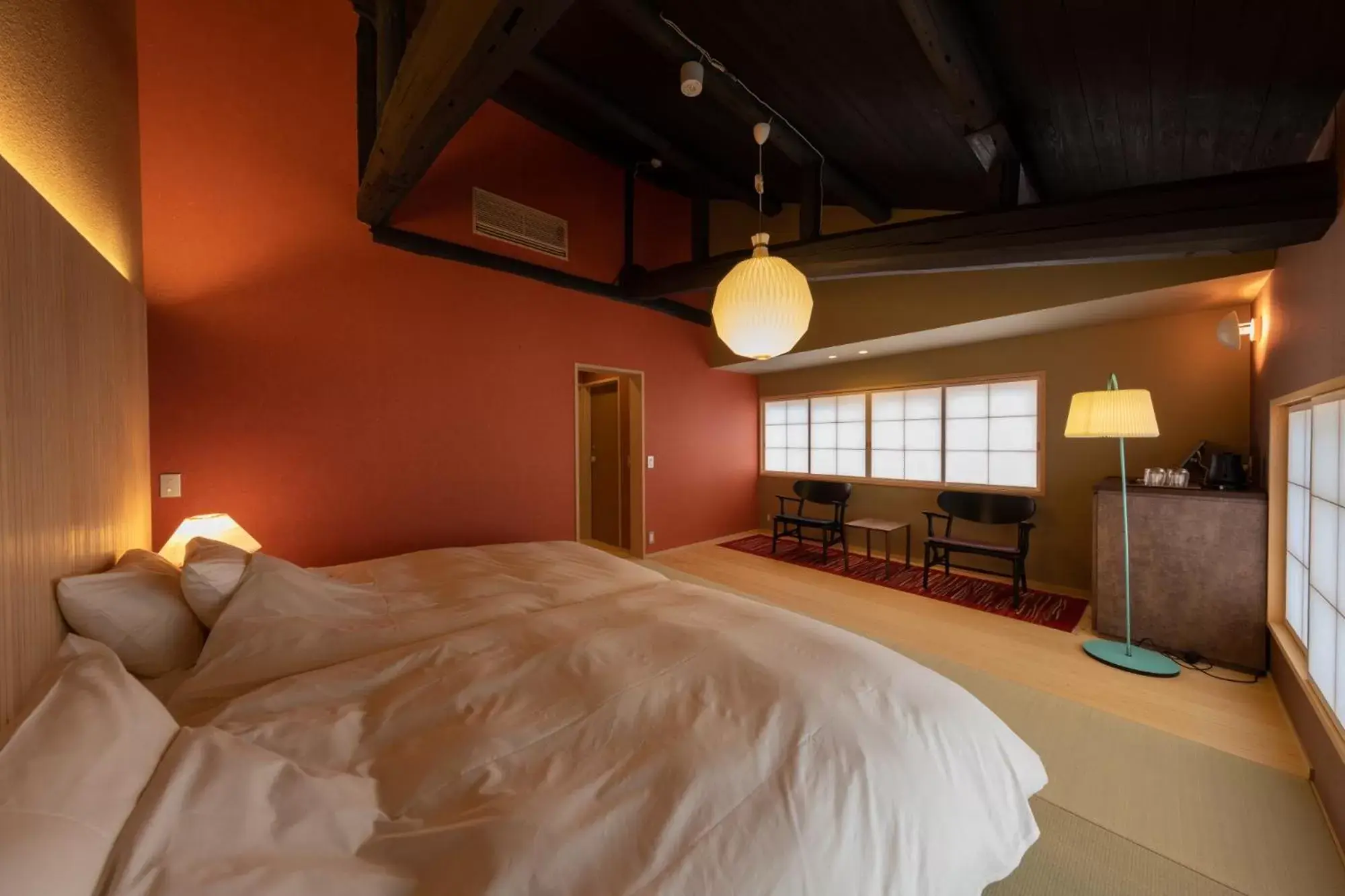 Twin Room with Tatami Floor 202 -OHMIYA- - single occupancy in Hotel Koo Otsuhyakucho