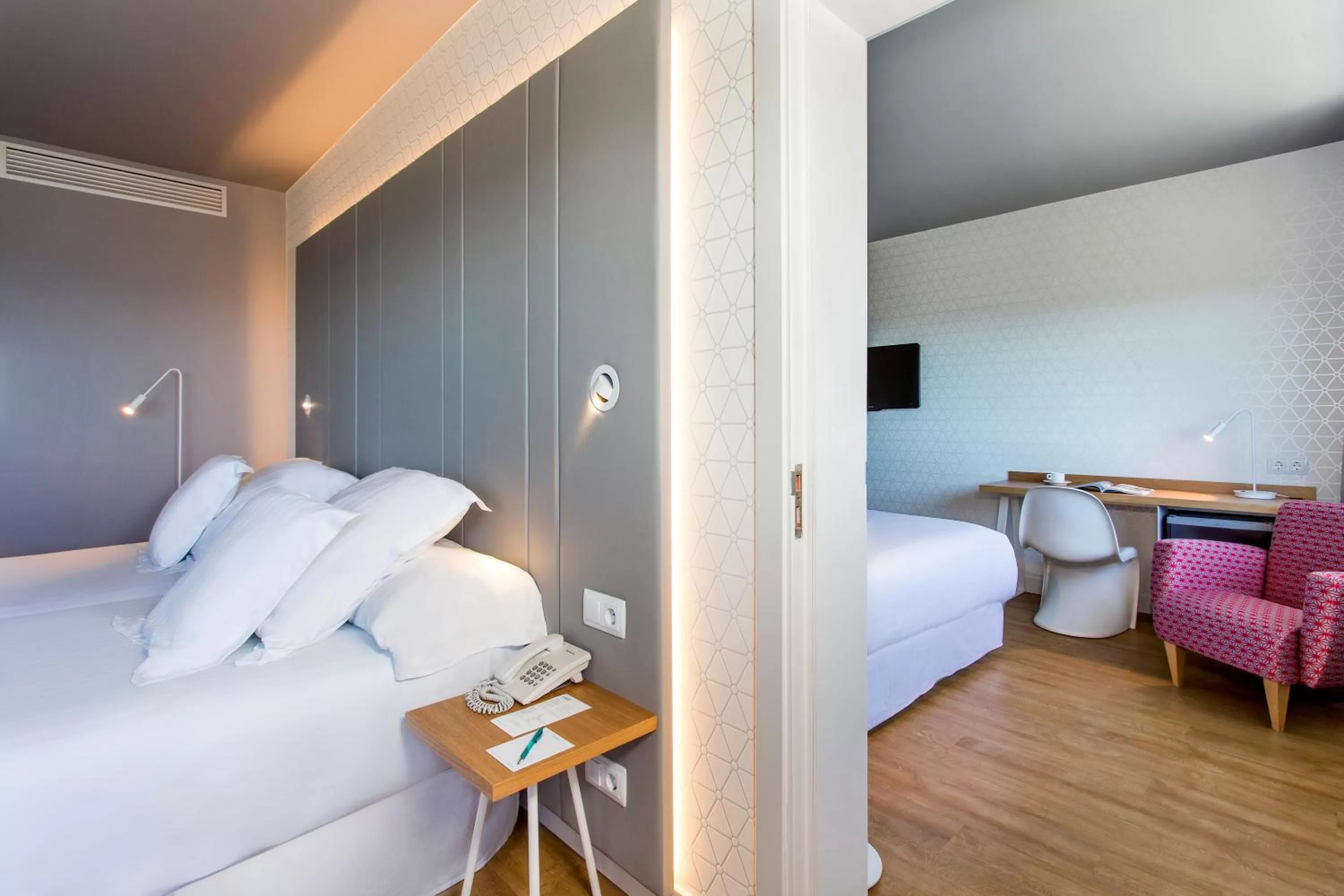 Bedroom, Bed in Occidental Atenea Mar - Adults Only