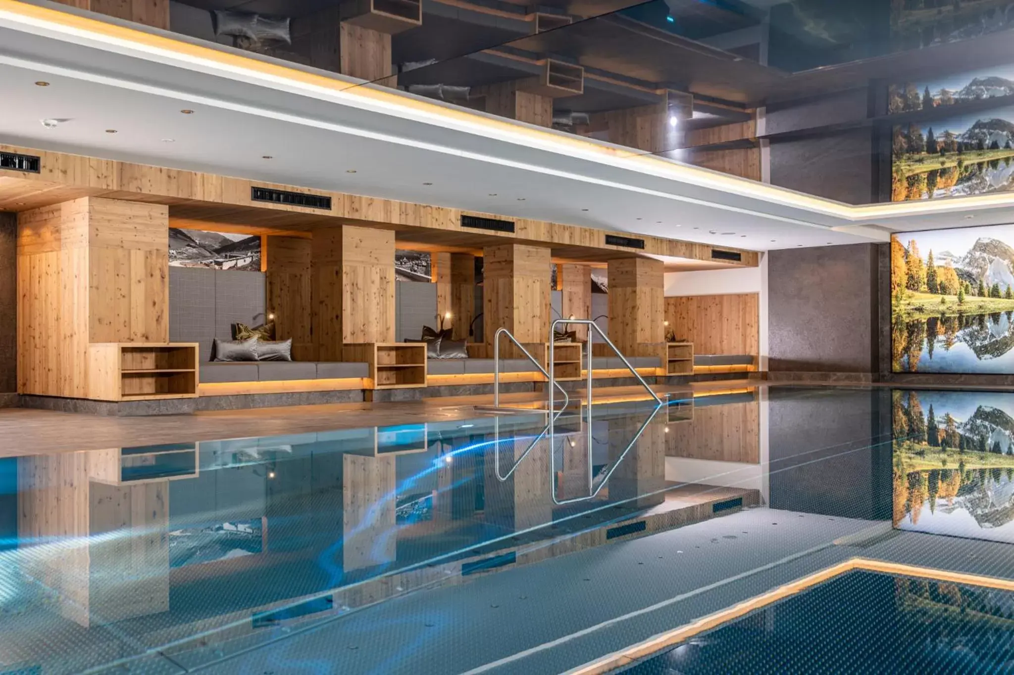 Spa and wellness centre/facilities, Swimming Pool in Thermal-Badhotel Kirchler