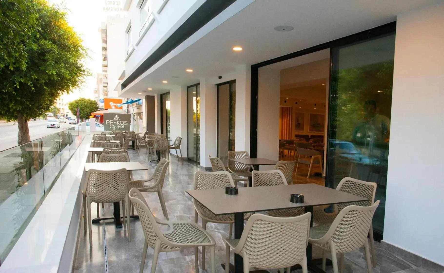Restaurant/places to eat in Pefkos City Hotel