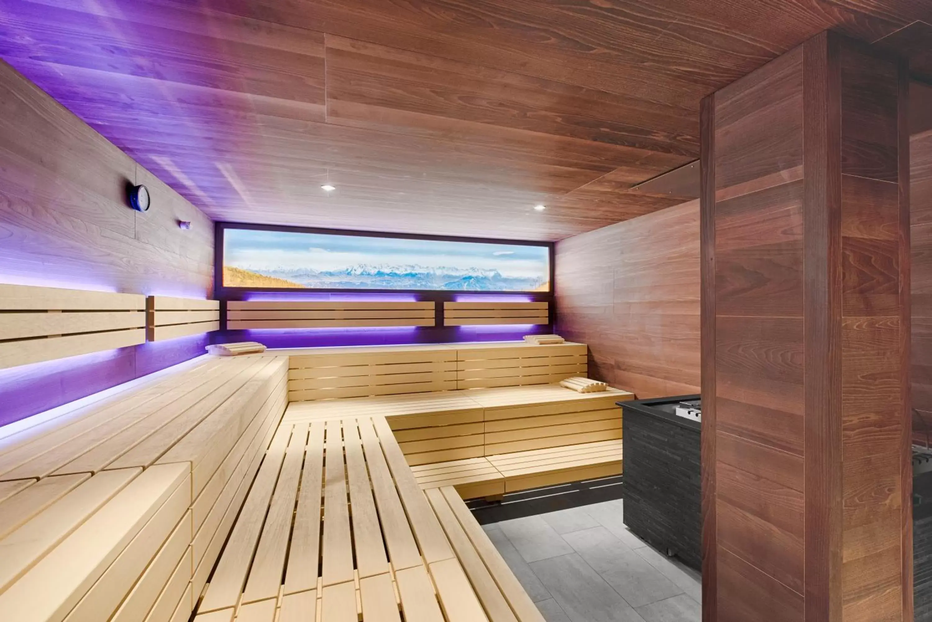 Sauna in Obermühle 4*S Boutique Resort