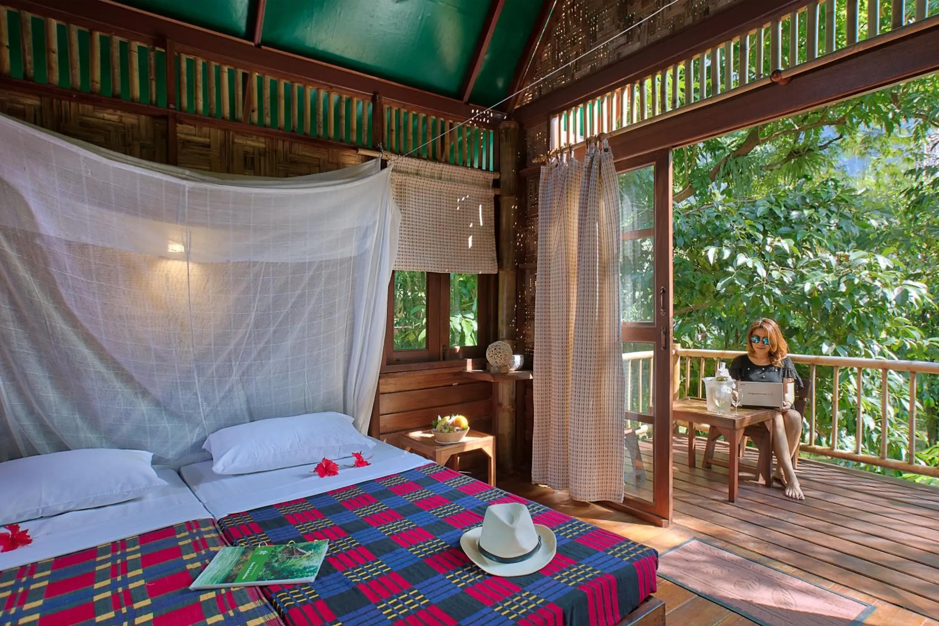 Treehouse Double in Our Jungle Camp - Eco Resort SHA Certified