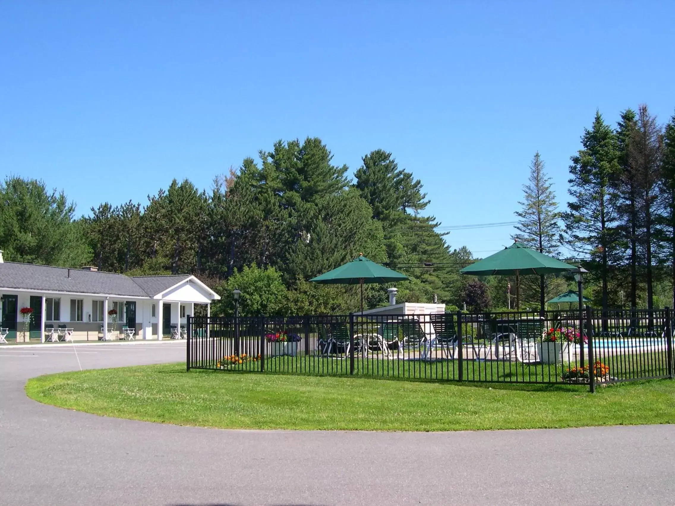 Swimming pool, Garden in Stowe Motel & Snowdrift