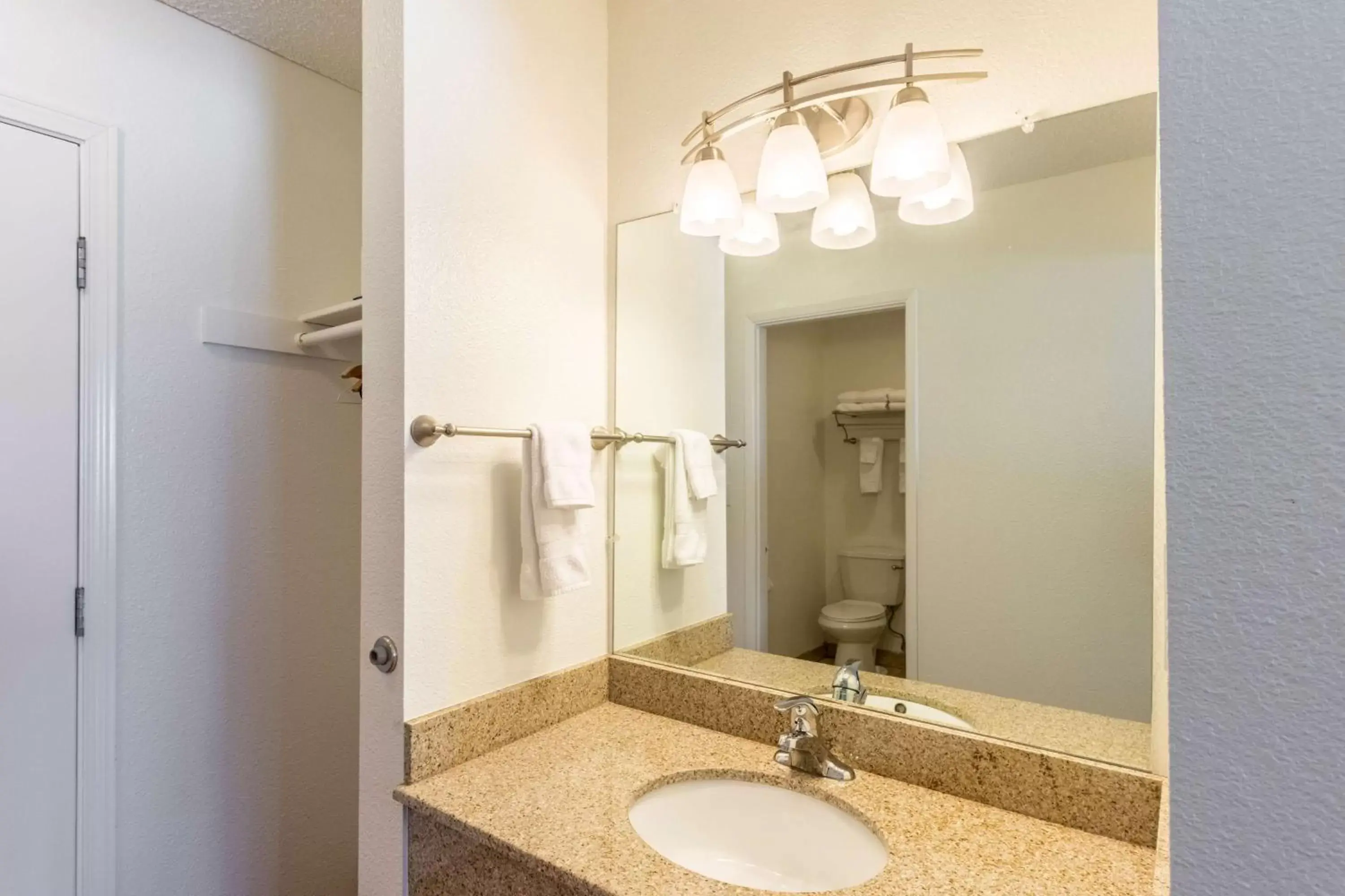 Toilet, Bathroom in Motel 6-Astoria, OR