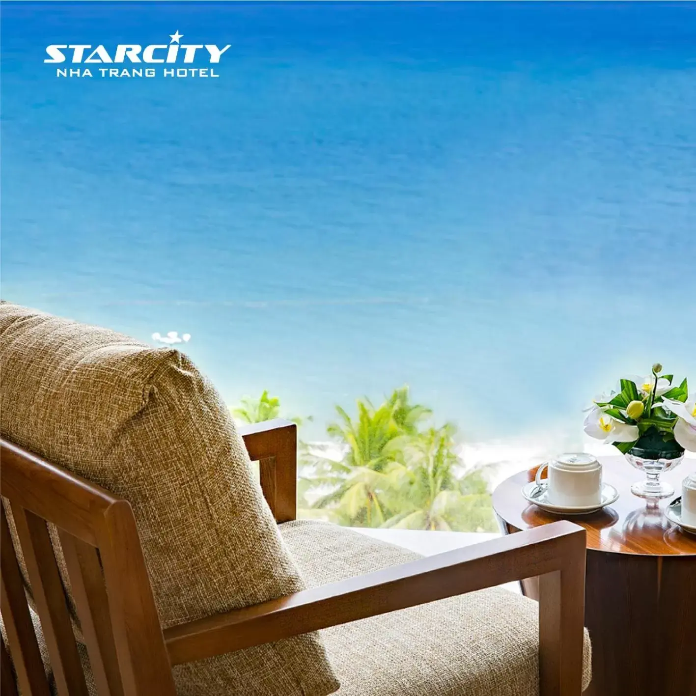 Sea view in Starcity Hotel & Condotel Beachfront Nha Trang