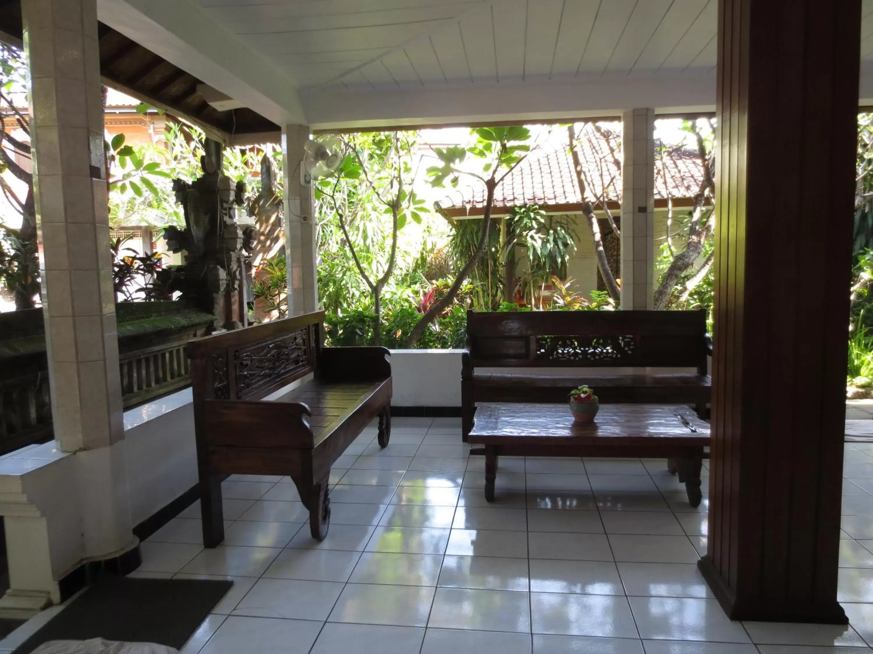 Lobby or reception in Swastika Bungalows