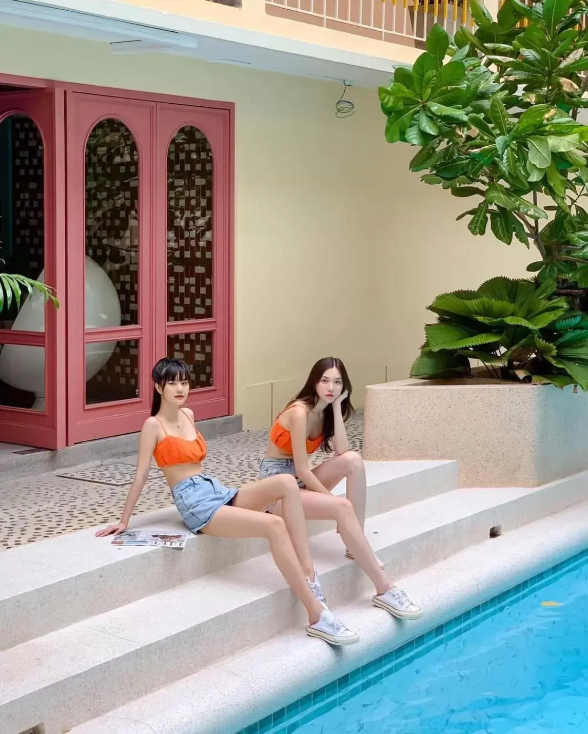 Guests, Swimming Pool in Miami Hotel Bangkok - SHA Plus