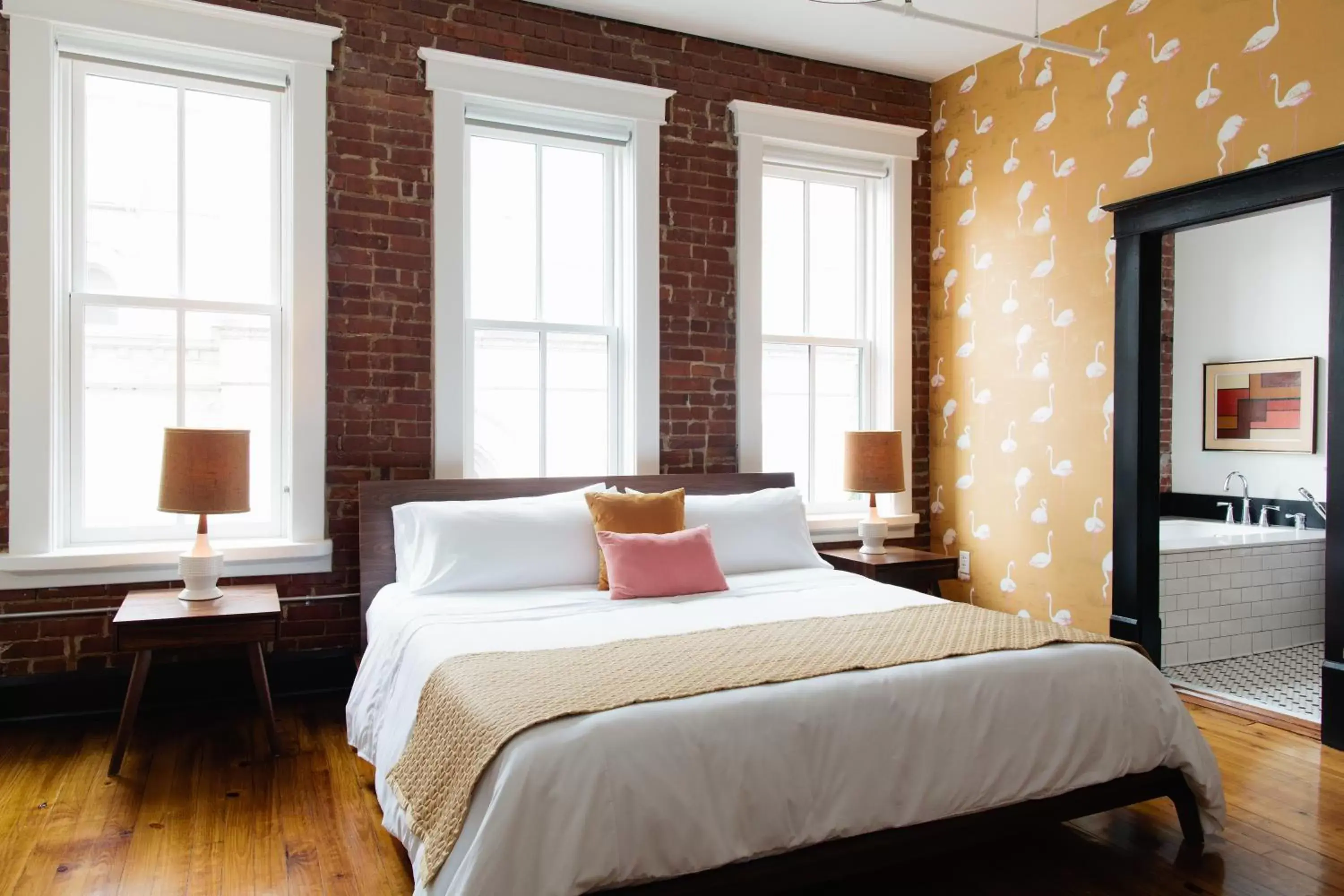 King Suite - The Flamingo in The Dwell Hotel, a Member of Design Hotels King Suite - The Flamingo in The Dwell Hotel, a Member of Design Hotels