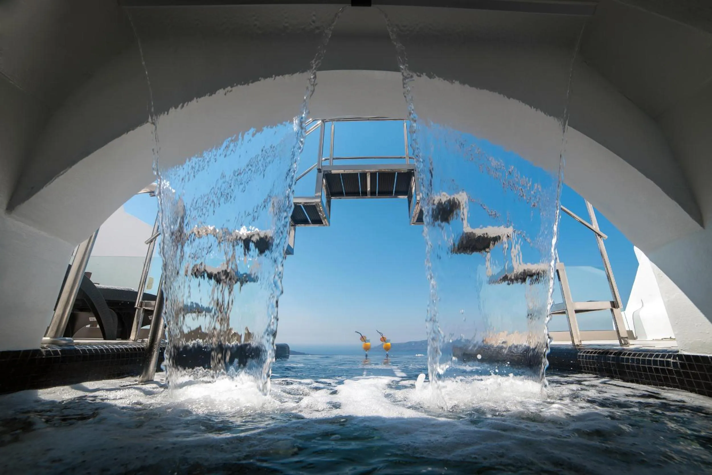 Swimming pool in Daydream Luxury Suites