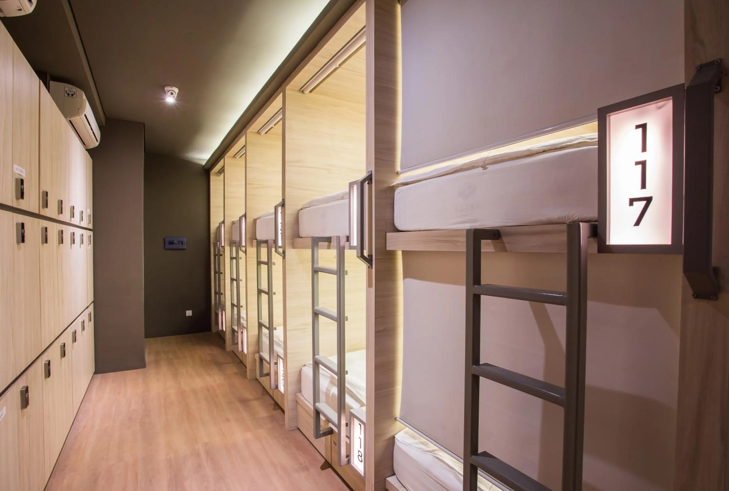 bunk bed in H-ostel Bali