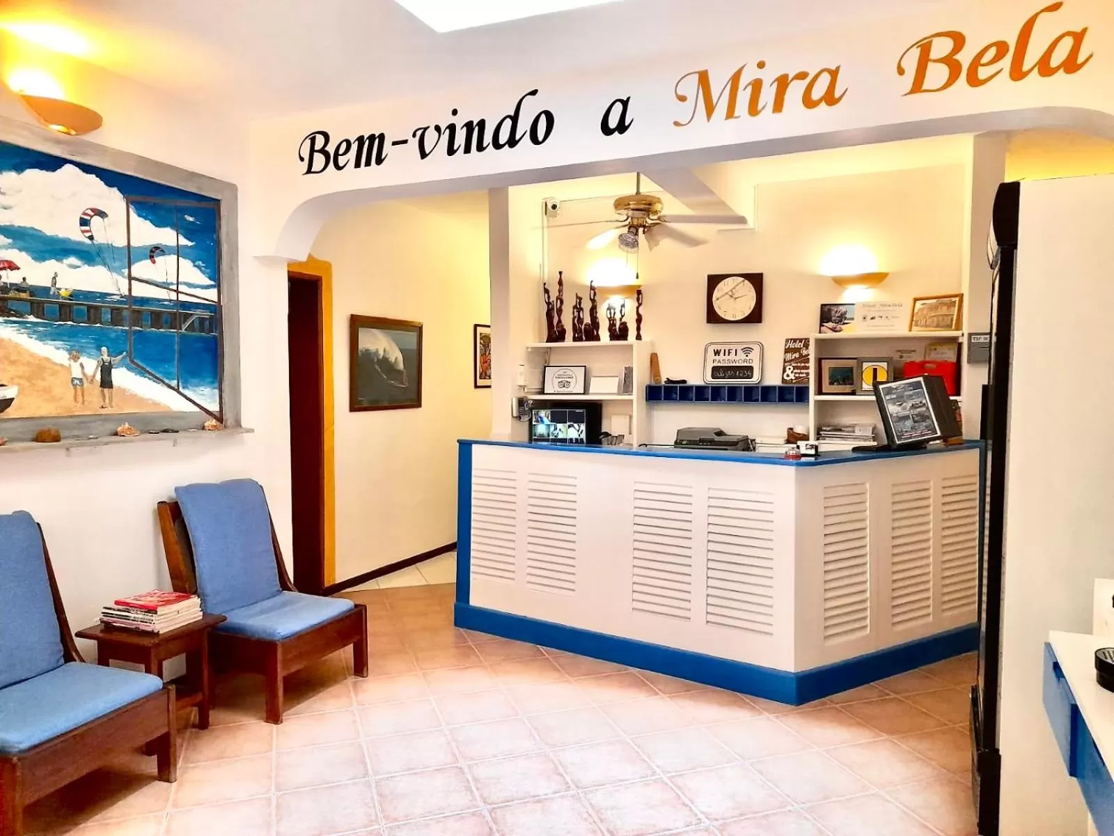 Lobby or reception in Hotel MiraBela