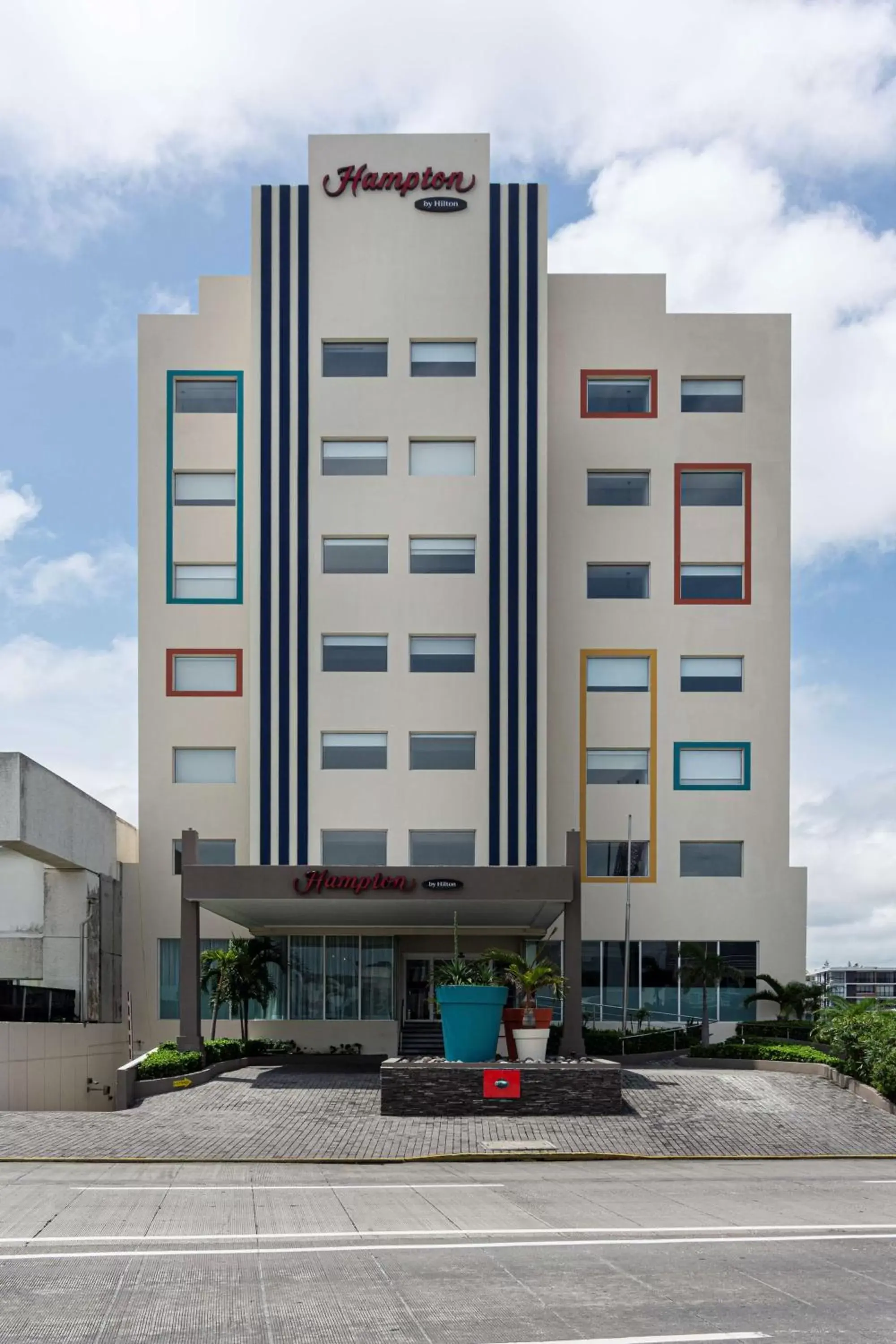 Property Building in Hampton by Hilton Veracruz Boca Del Rio
