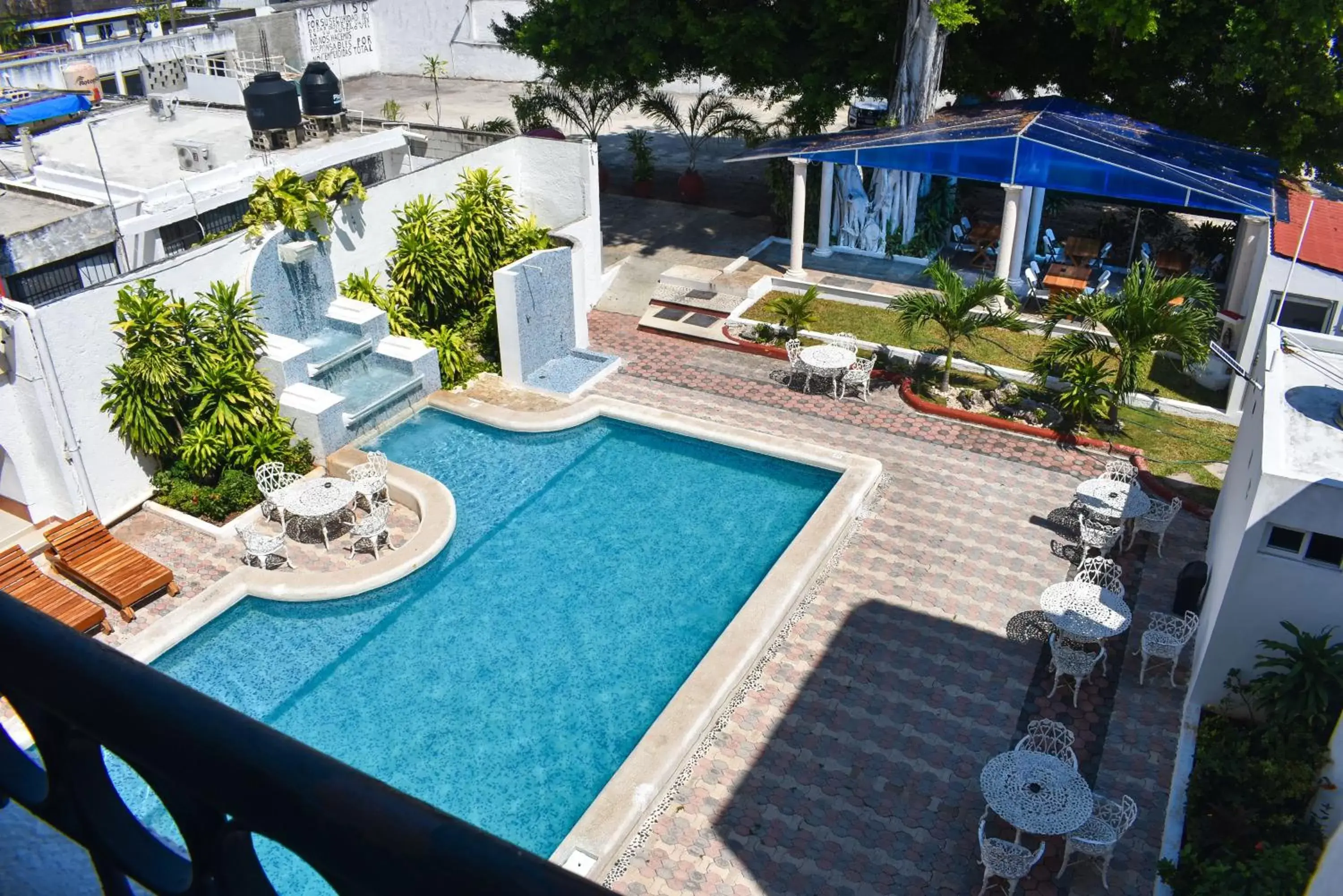 Swimming pool, Pool View in Hotel Maria de Lourdes