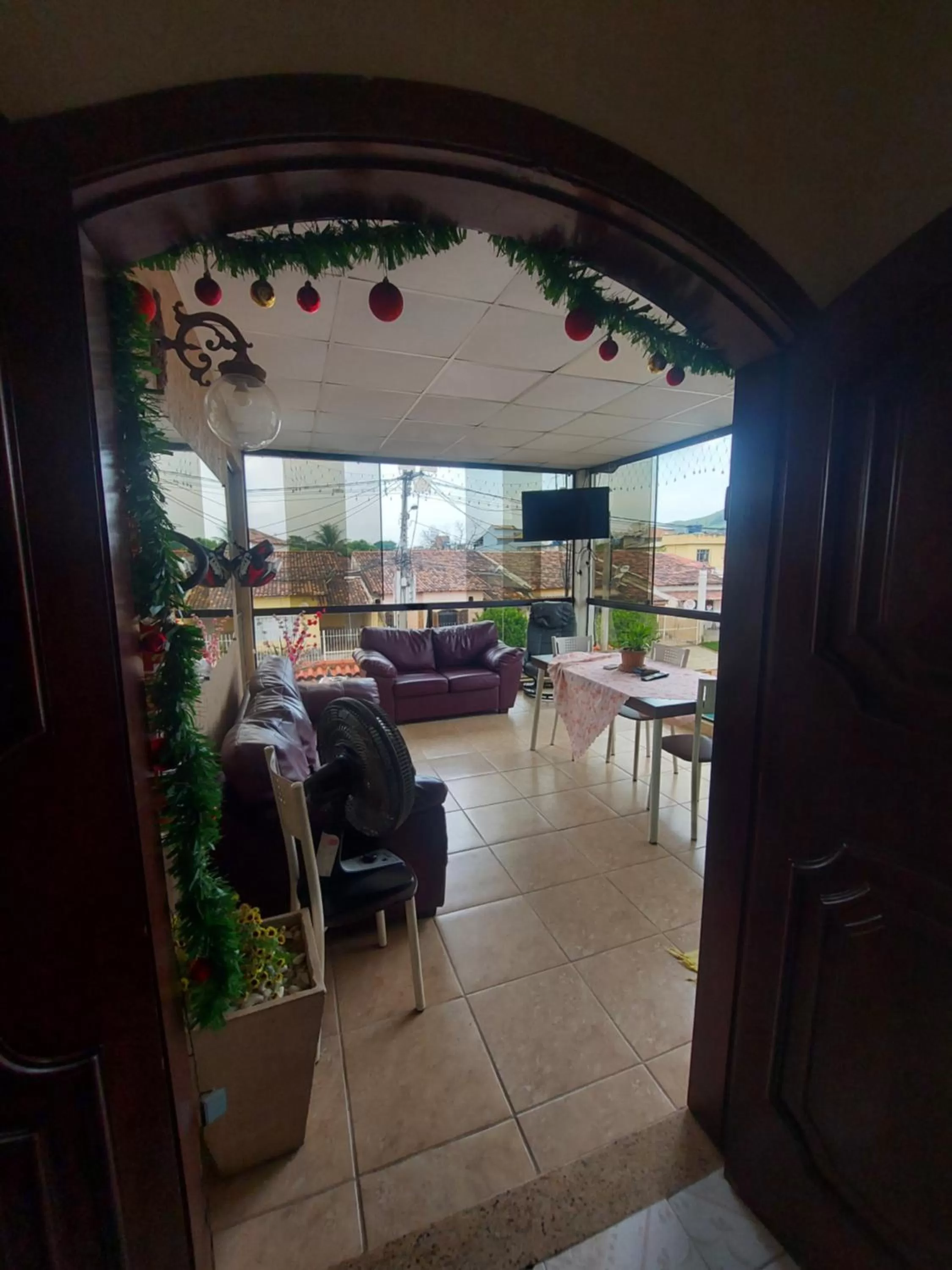Balcony/Terrace in Pousada Casa Familia