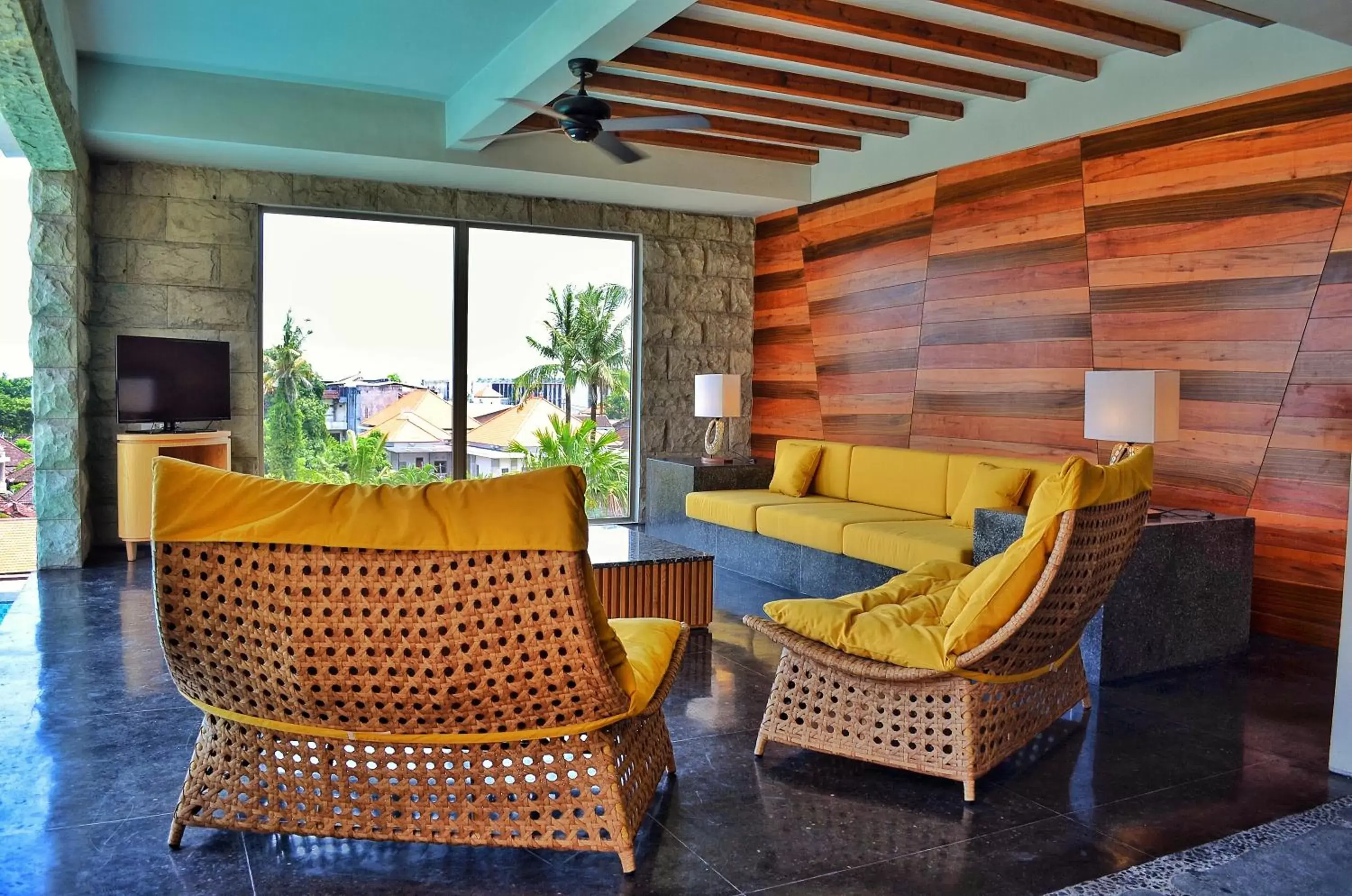 Living room, Seating Area in TS SUITES Seminyak Bali
