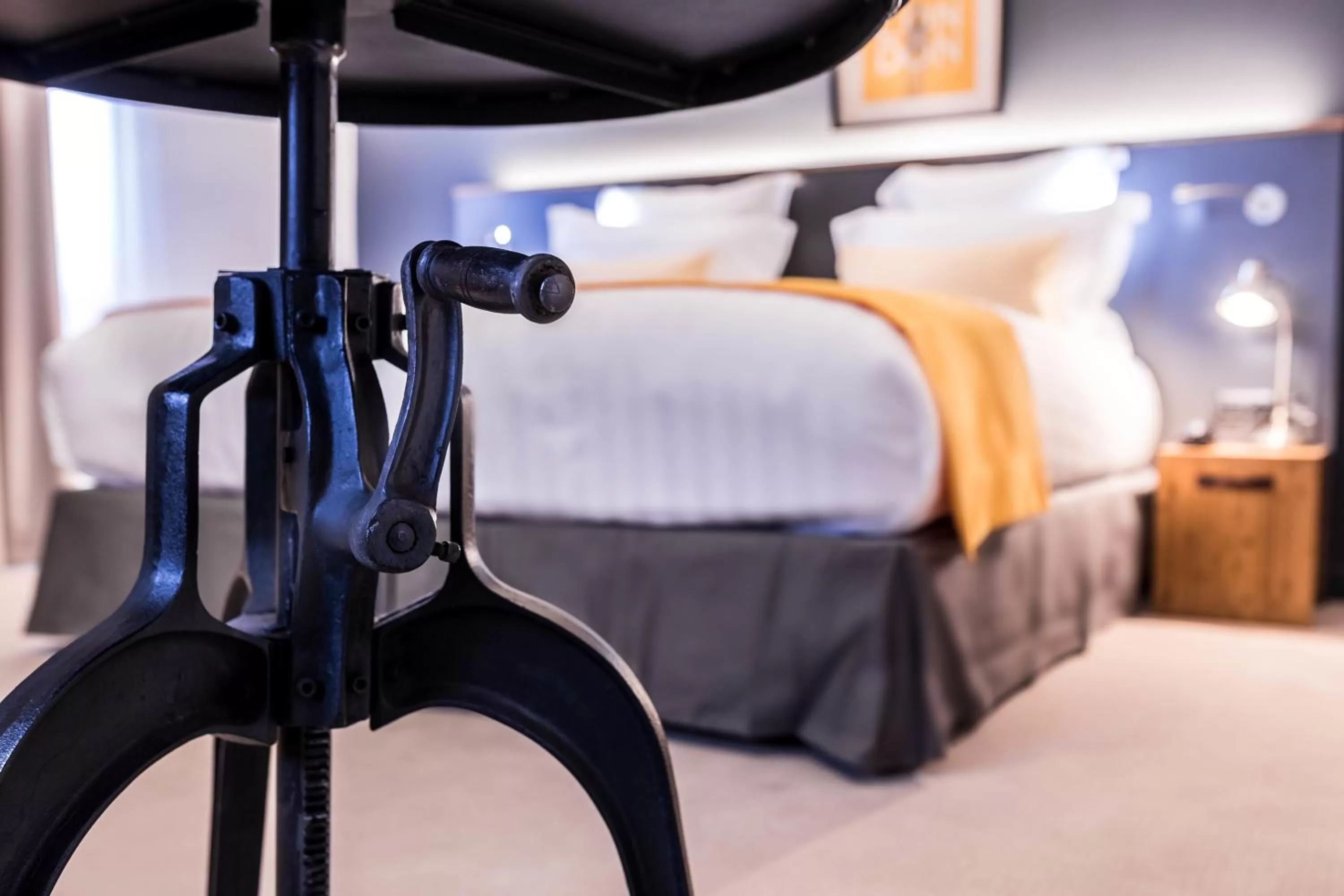 Bedroom, Bed in Best Western Plus Suitcase Paris La Défense