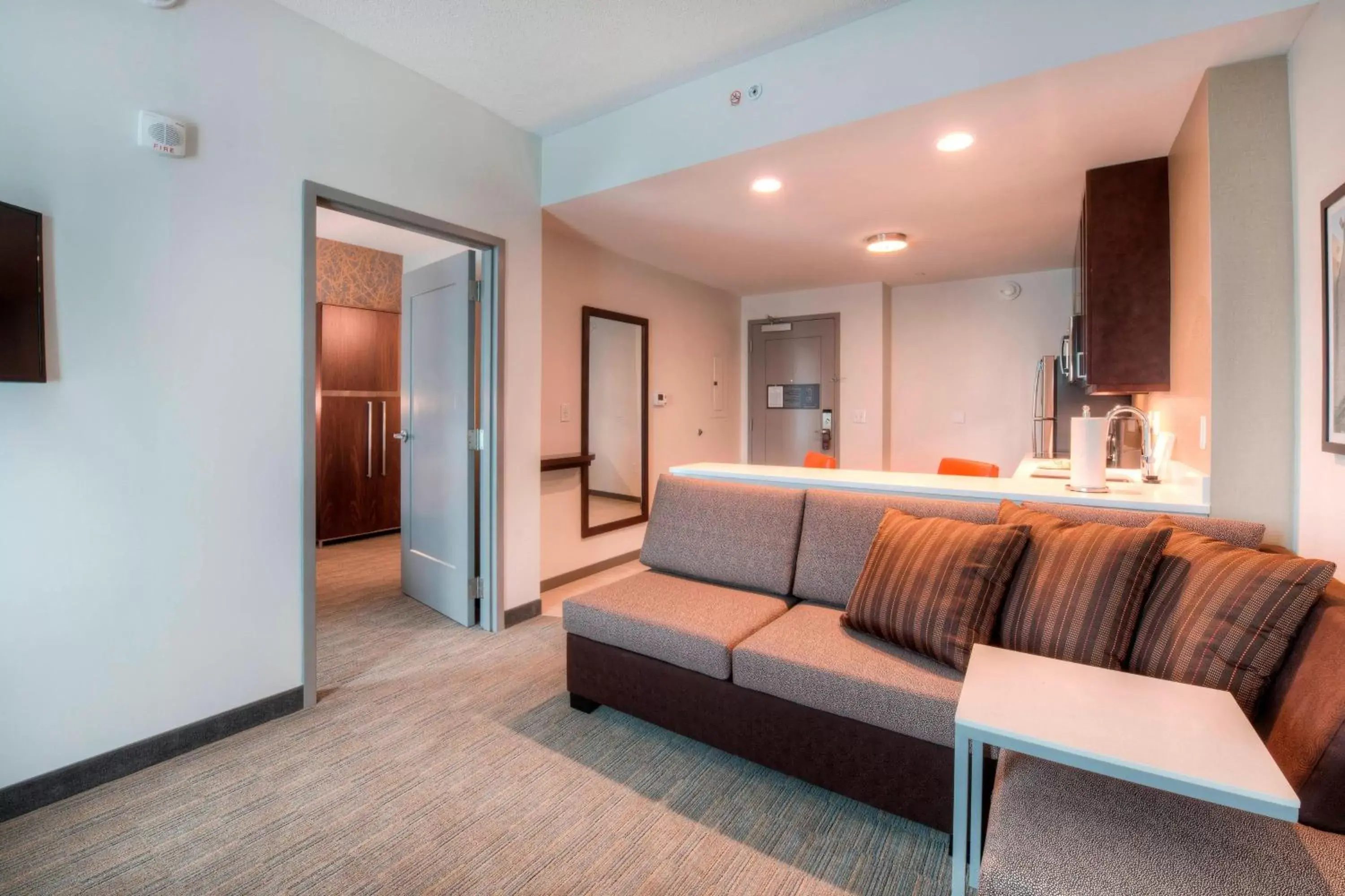 Living room, Seating Area in Residence Inn by Marriott Raleigh Downtown