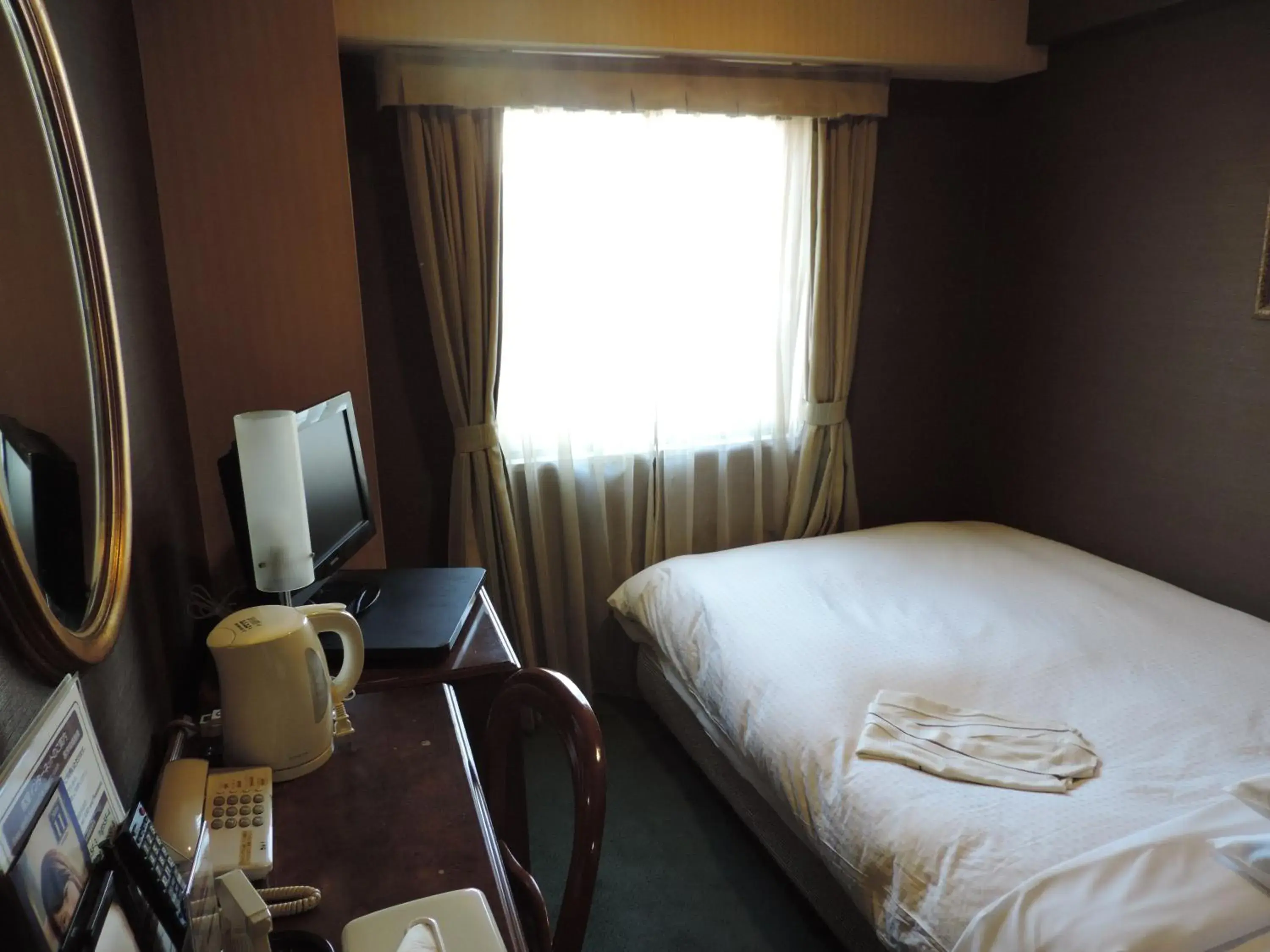 Photo of the whole room, Bed in Hotel Grand Terrace Sendai Kokubun-cho Photo of the whole room, Bed in Hotel Grand Terrace Sendai Kokubun-cho