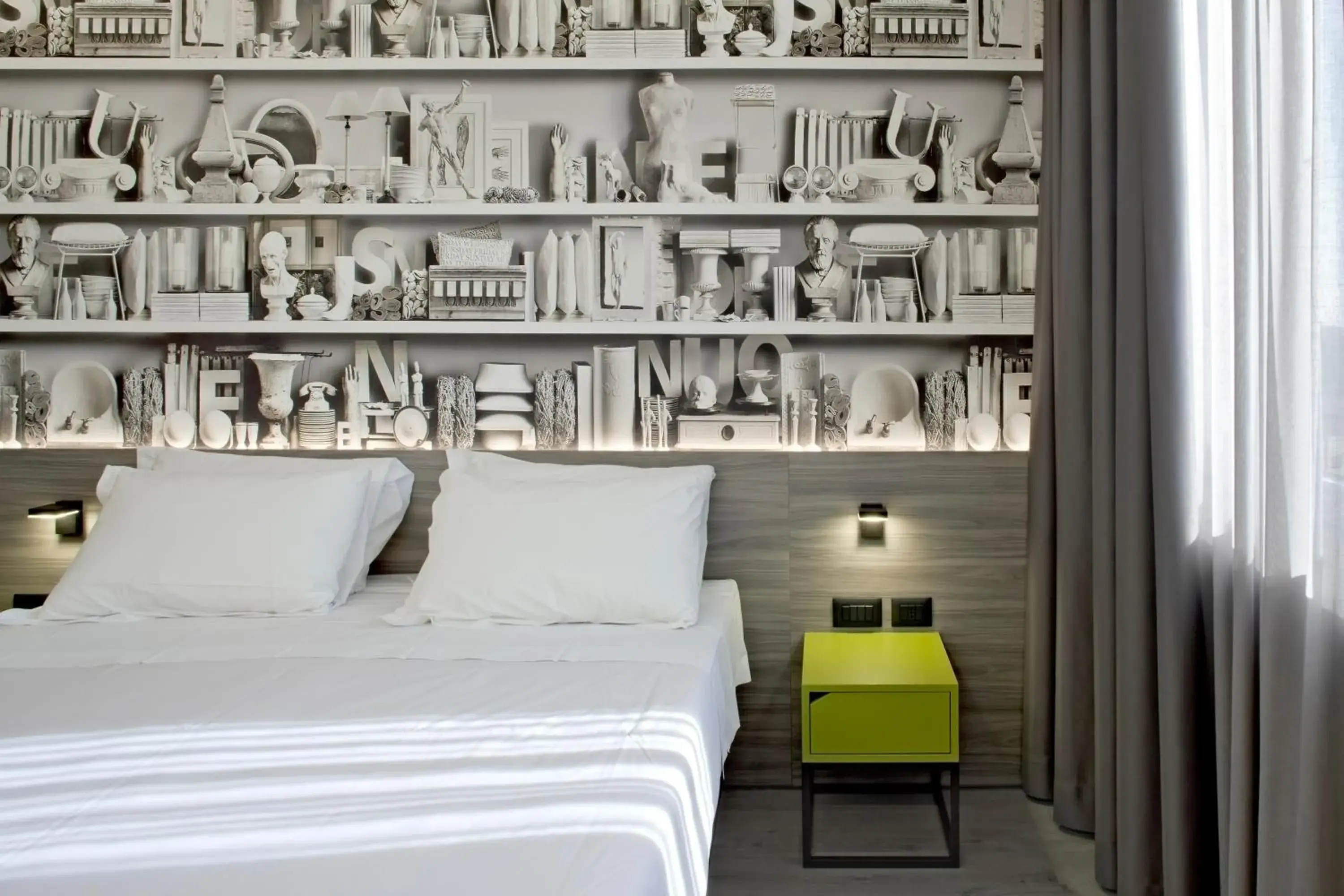 Bed in Hotel Friuli