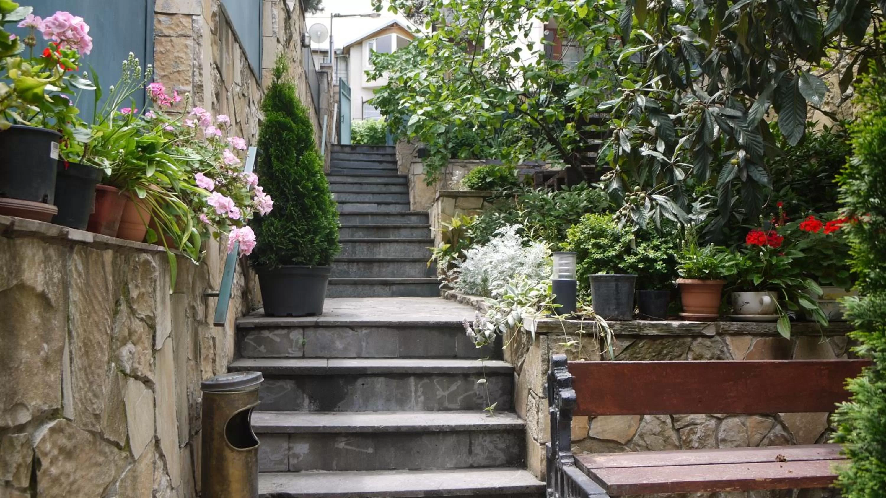 Garden in Sani Hotel