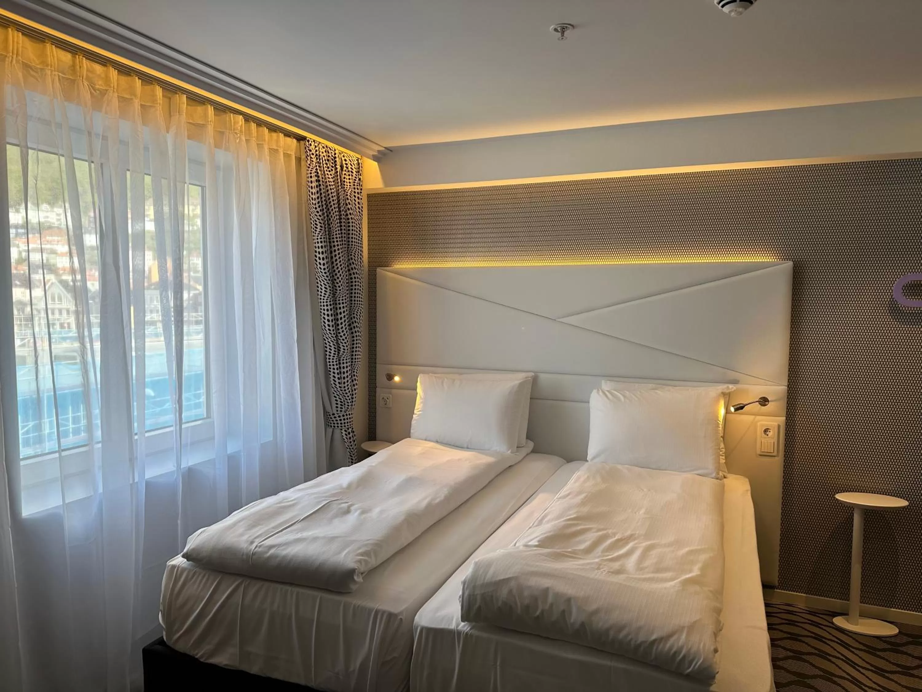 Bed in Magic Hotel & Apartments Kløverhuset