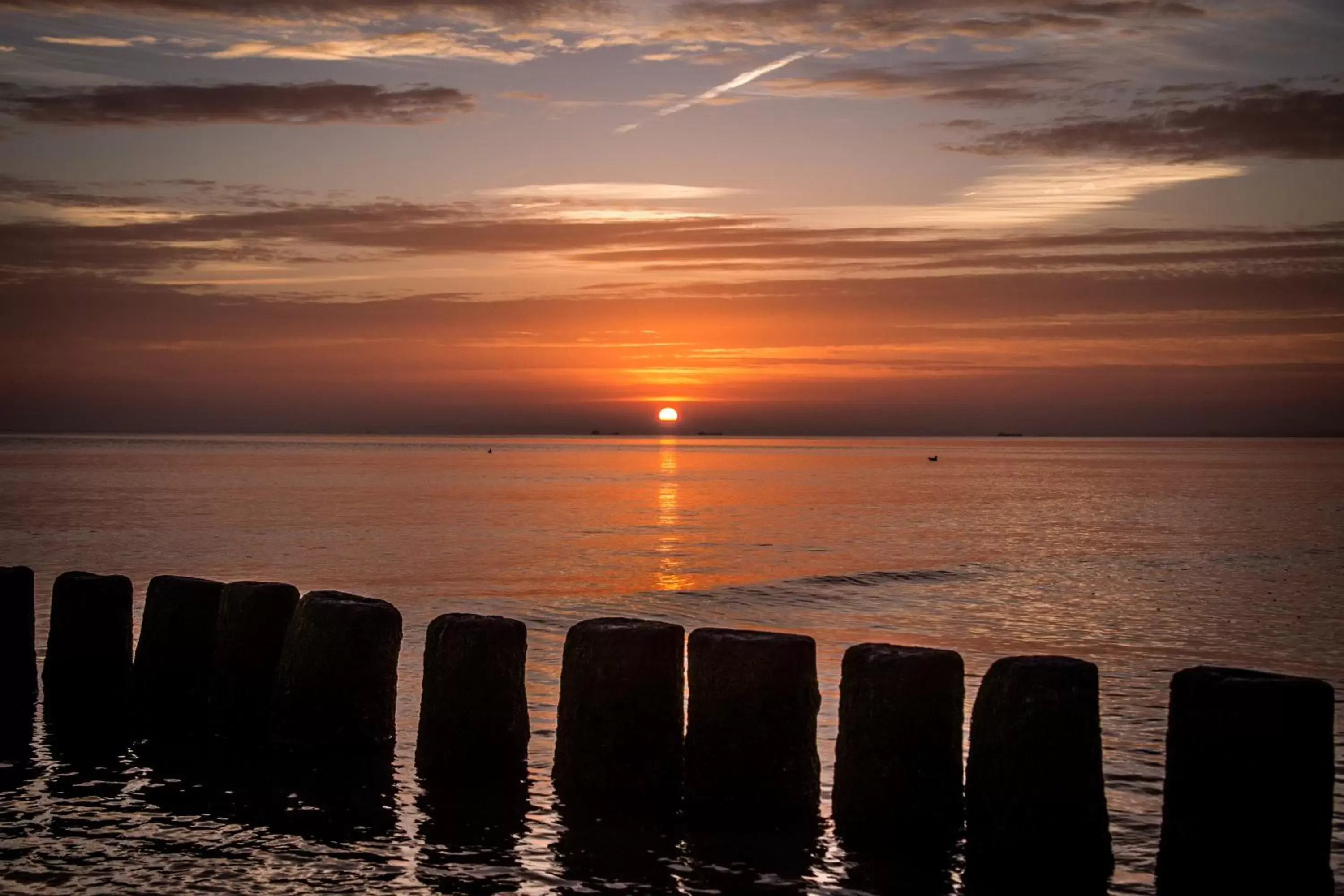 Beach, Sunrise/Sunset in Hotel Villa Seeschlößchen