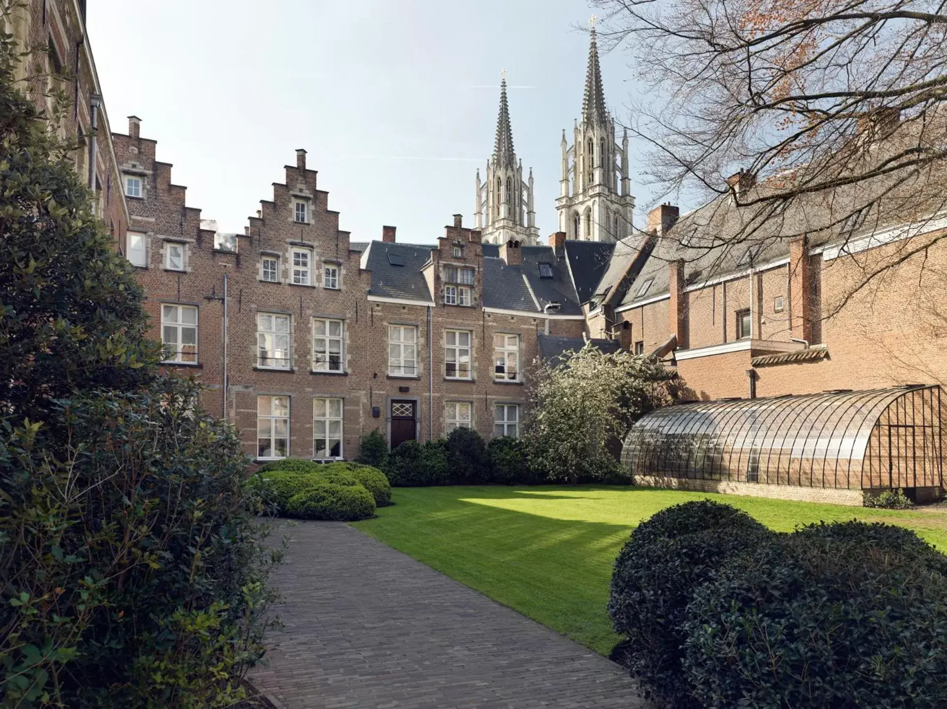 Property building in Botanic Sanctuary Antwerp - The Leading Hotels of the World Property building in Botanic Sanctuary Antwerp - The Leading Hotels of the World