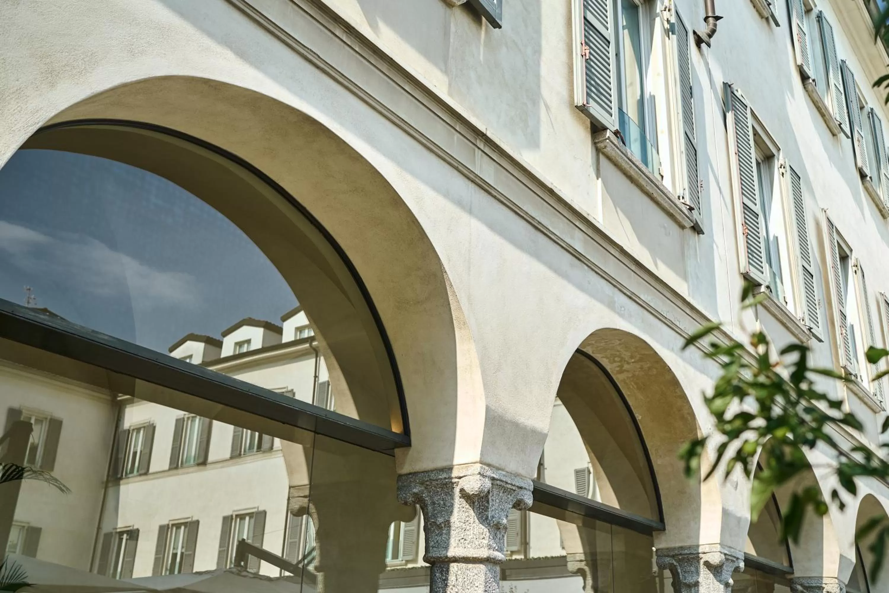 Garden in Four Seasons Hotel Milano