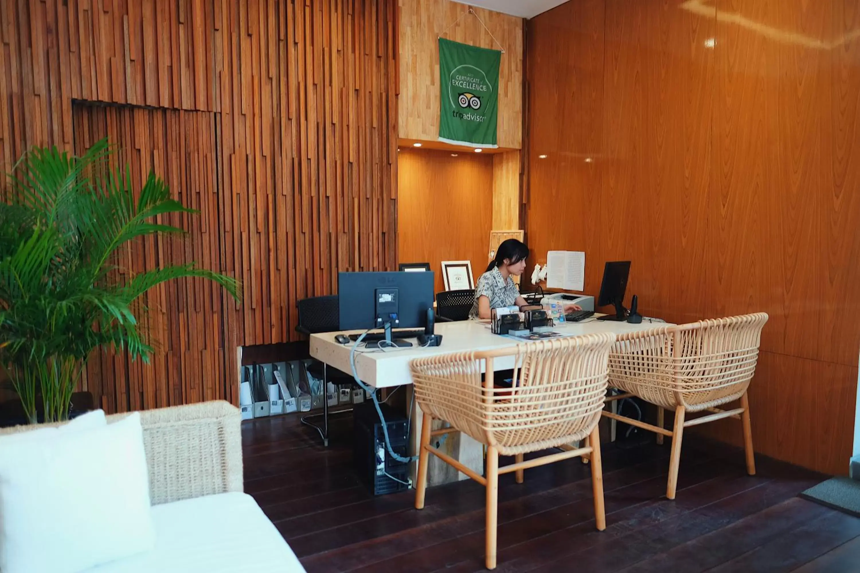 Lobby or reception in Bali True Living Lobby or reception in Bali True Living