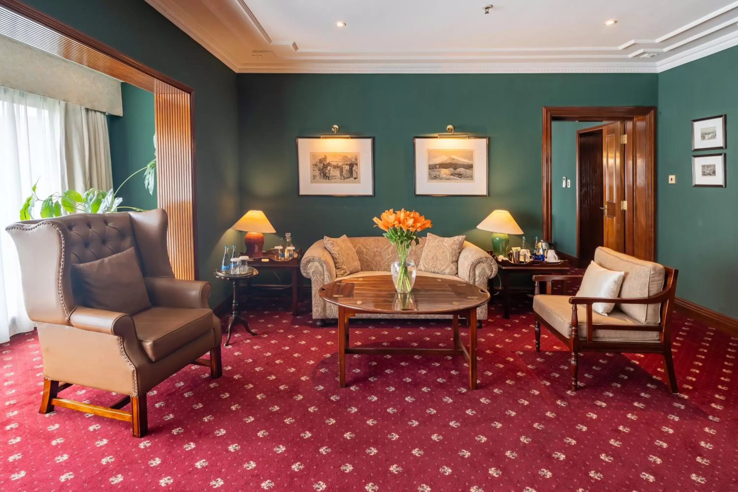 Living room, Seating Area in Sarova Stanley