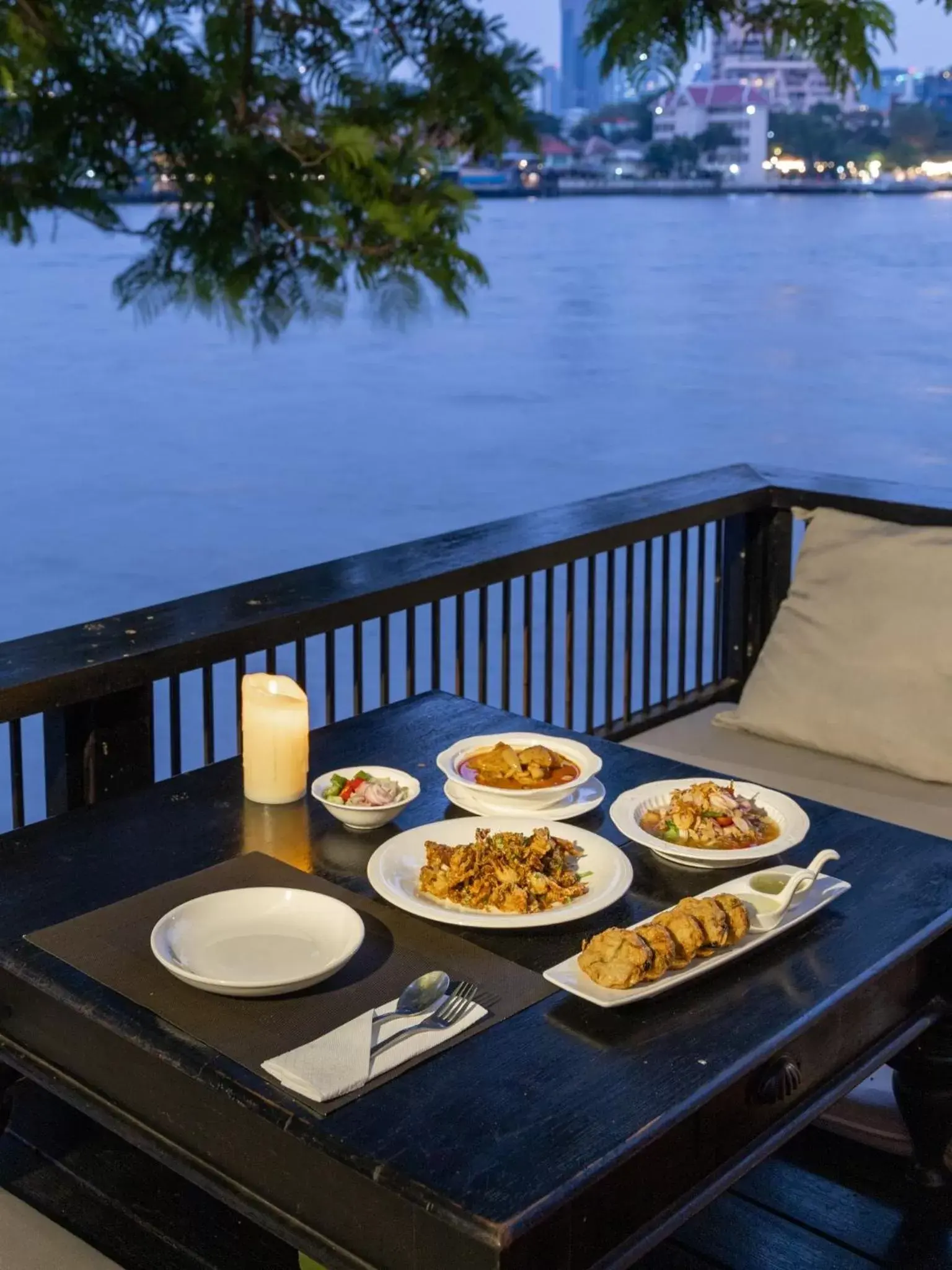Food in Amdaeng Bangkok Riverside Hotel - SHA Plus Certified