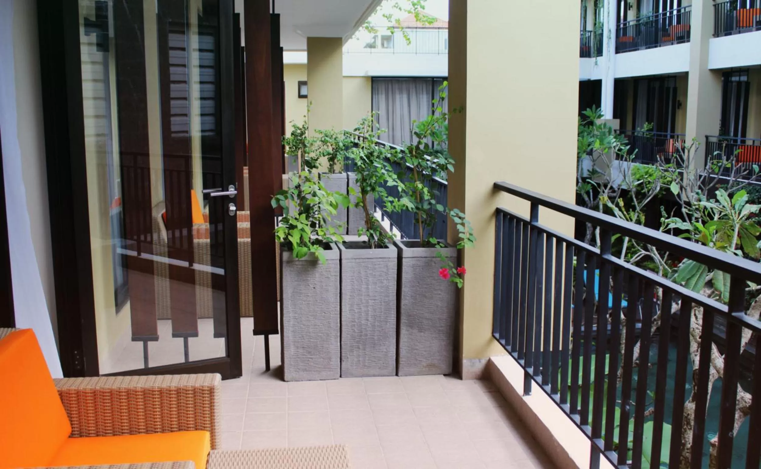 Balcony/Terrace in 100 Sunset Kuta Hotel & Ballroom
