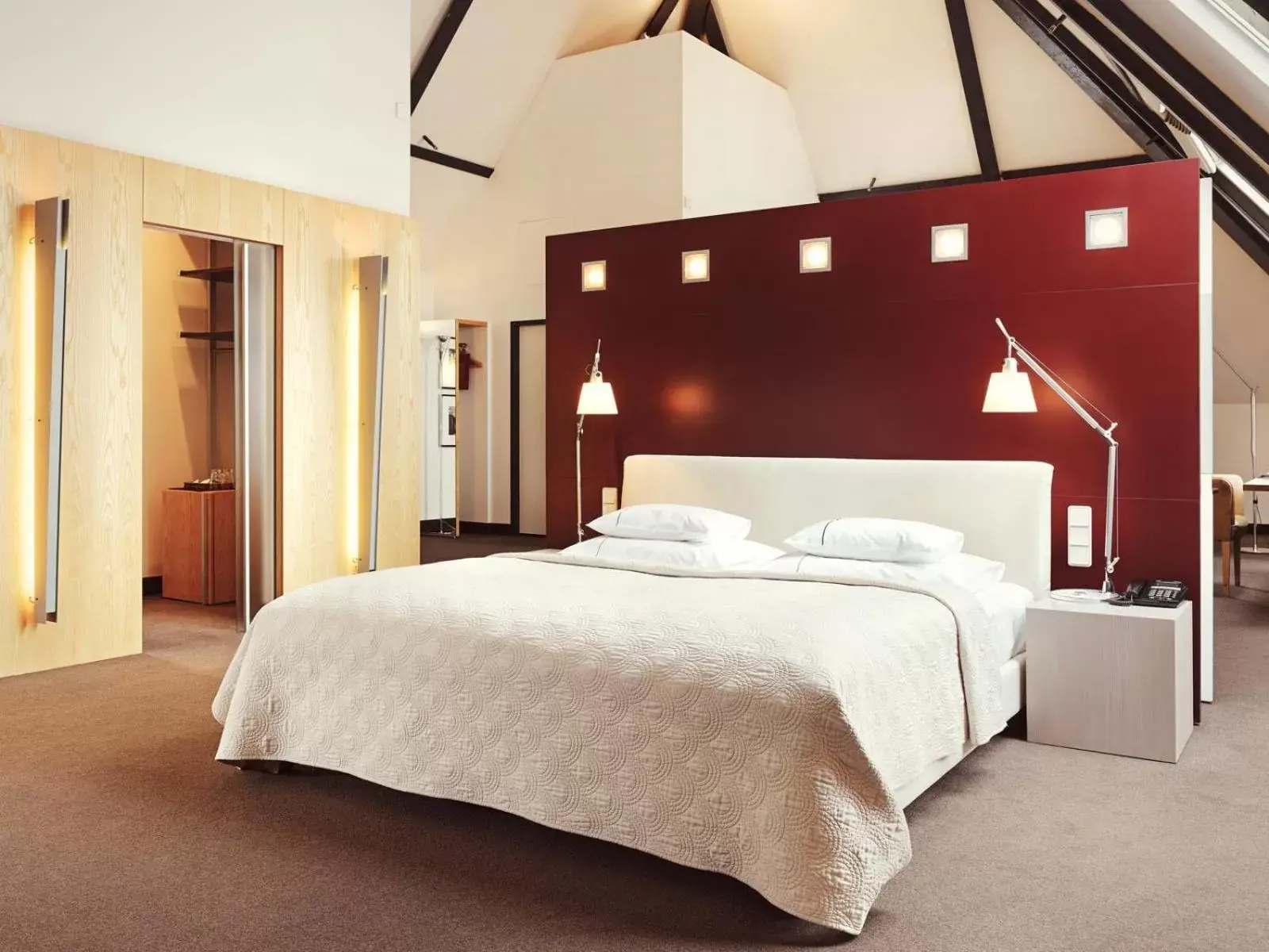 Bed in Gastwerk Hotel Hamburg Bed in Gastwerk Hotel Hamburg