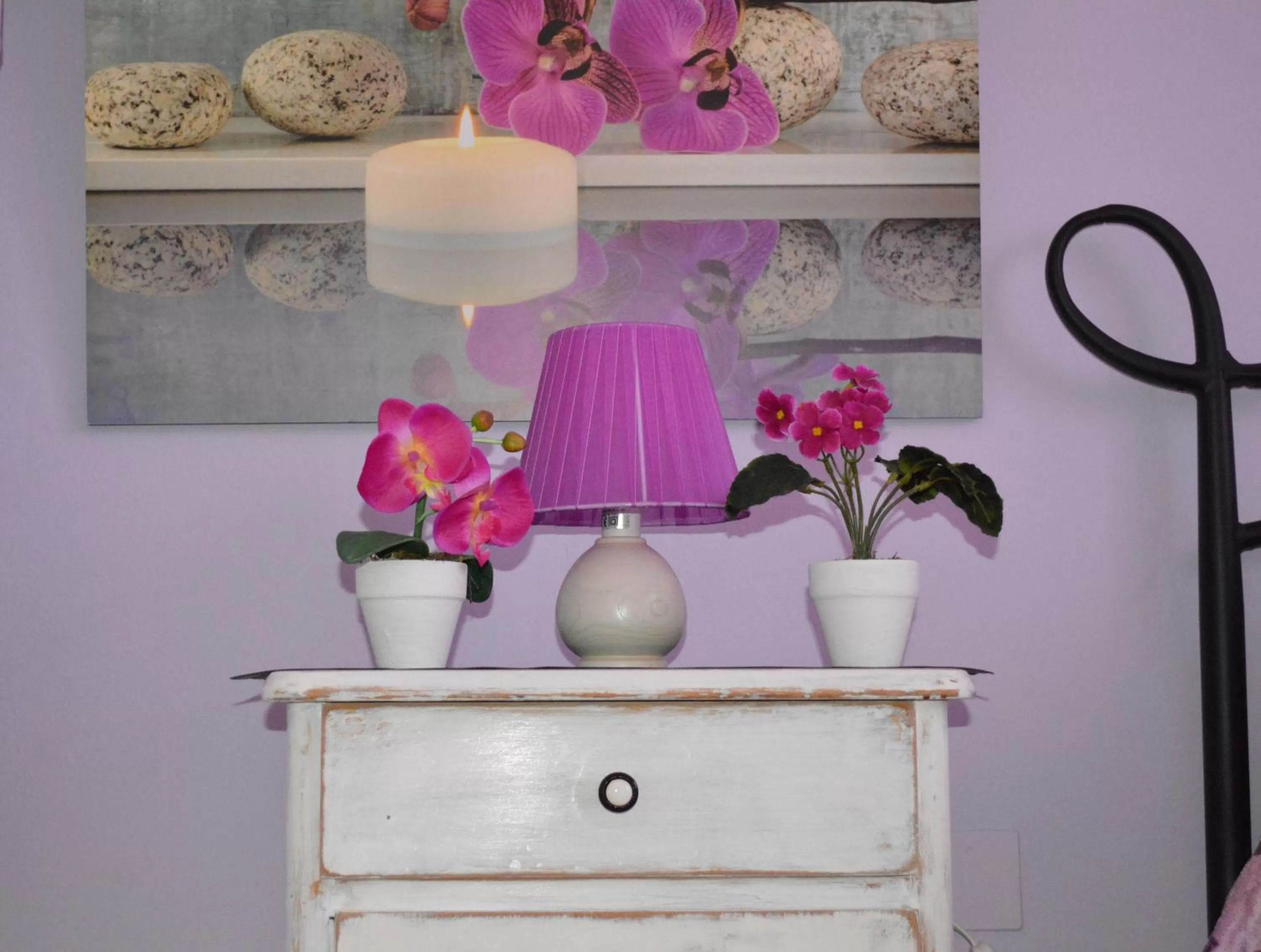 Decorative detail in Hostel Josef