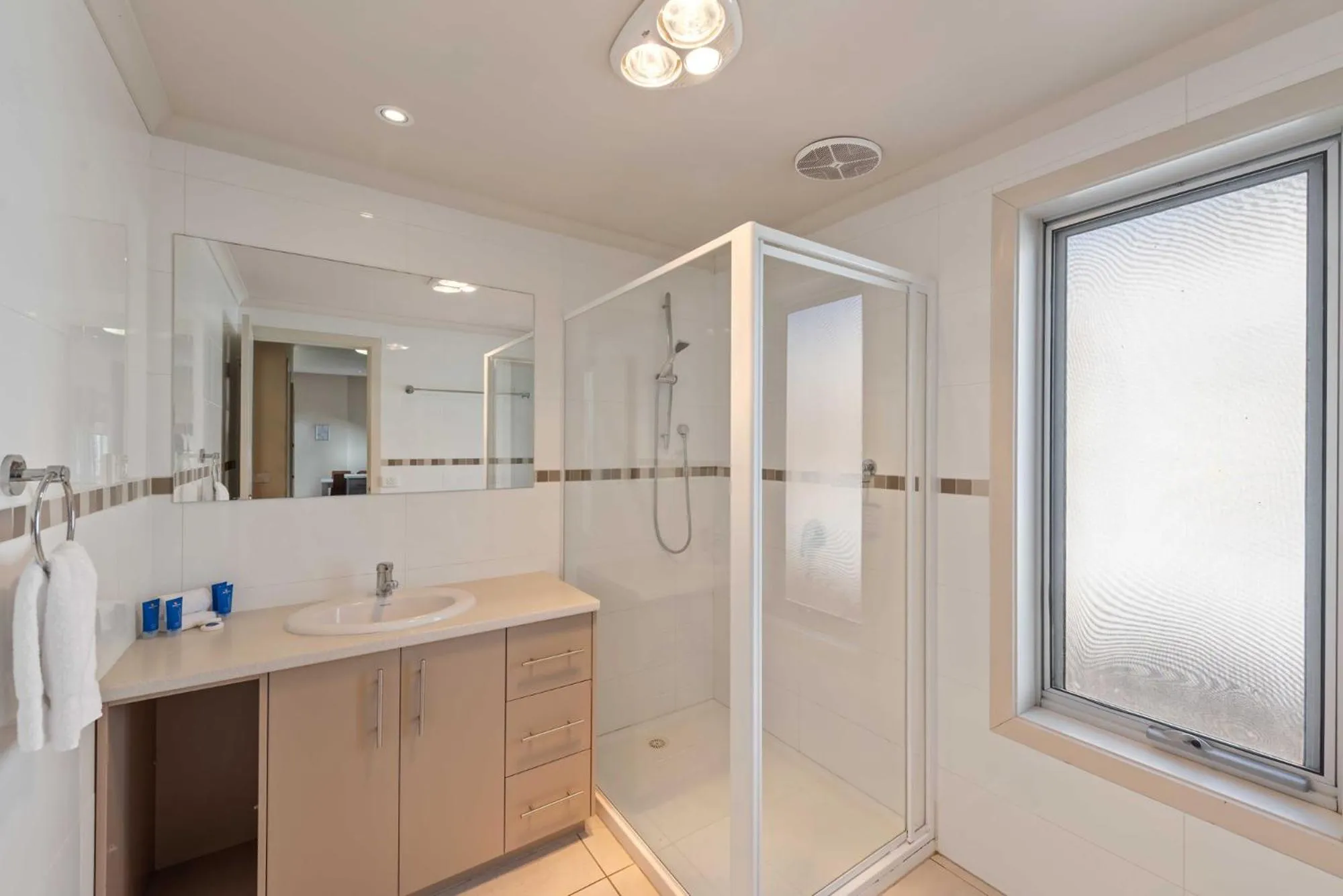 Bathroom in Discovery Parks - Maidens Inn Moama