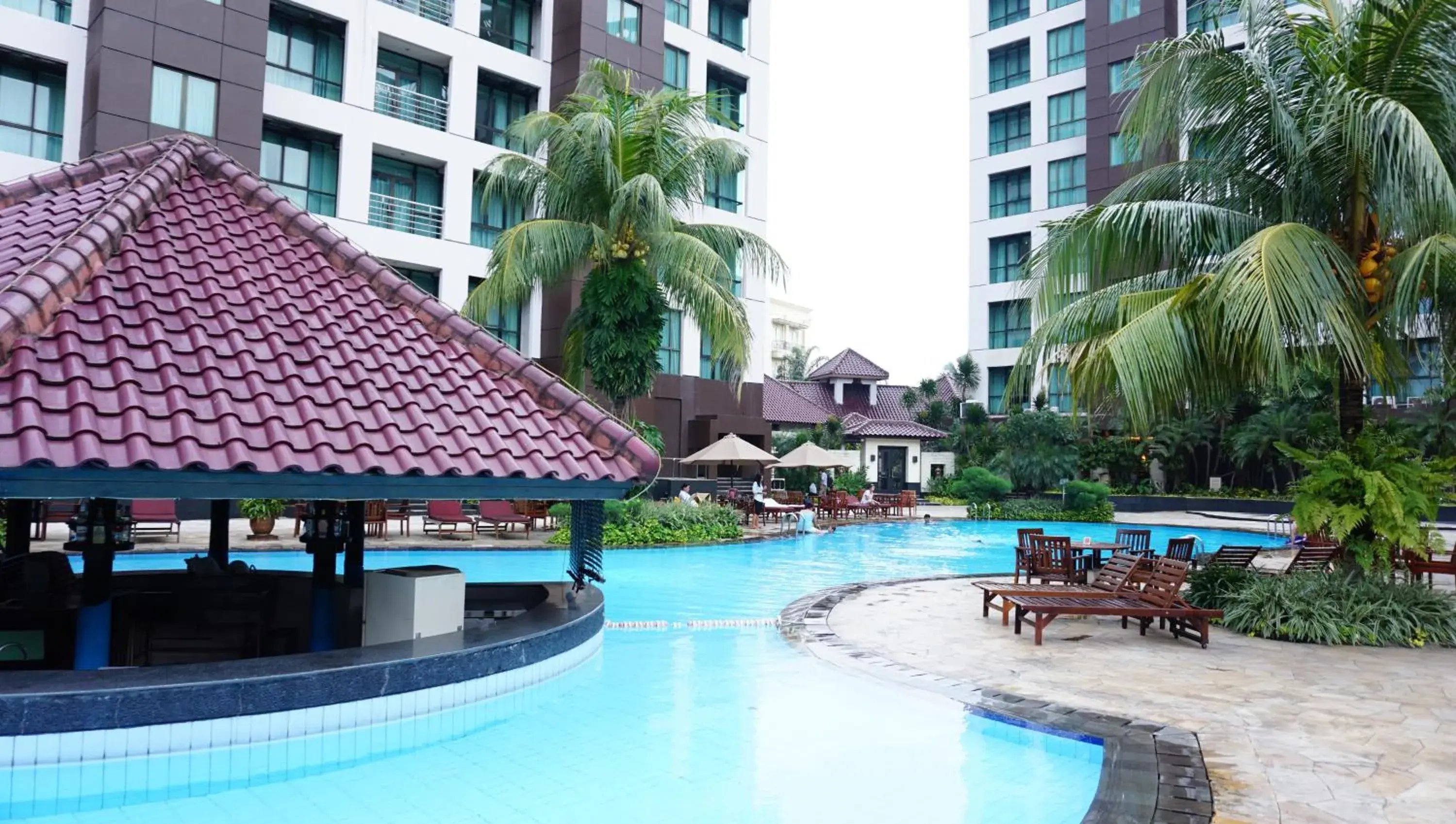Pool view, Swimming Pool in Kristal Hotel Jakarta