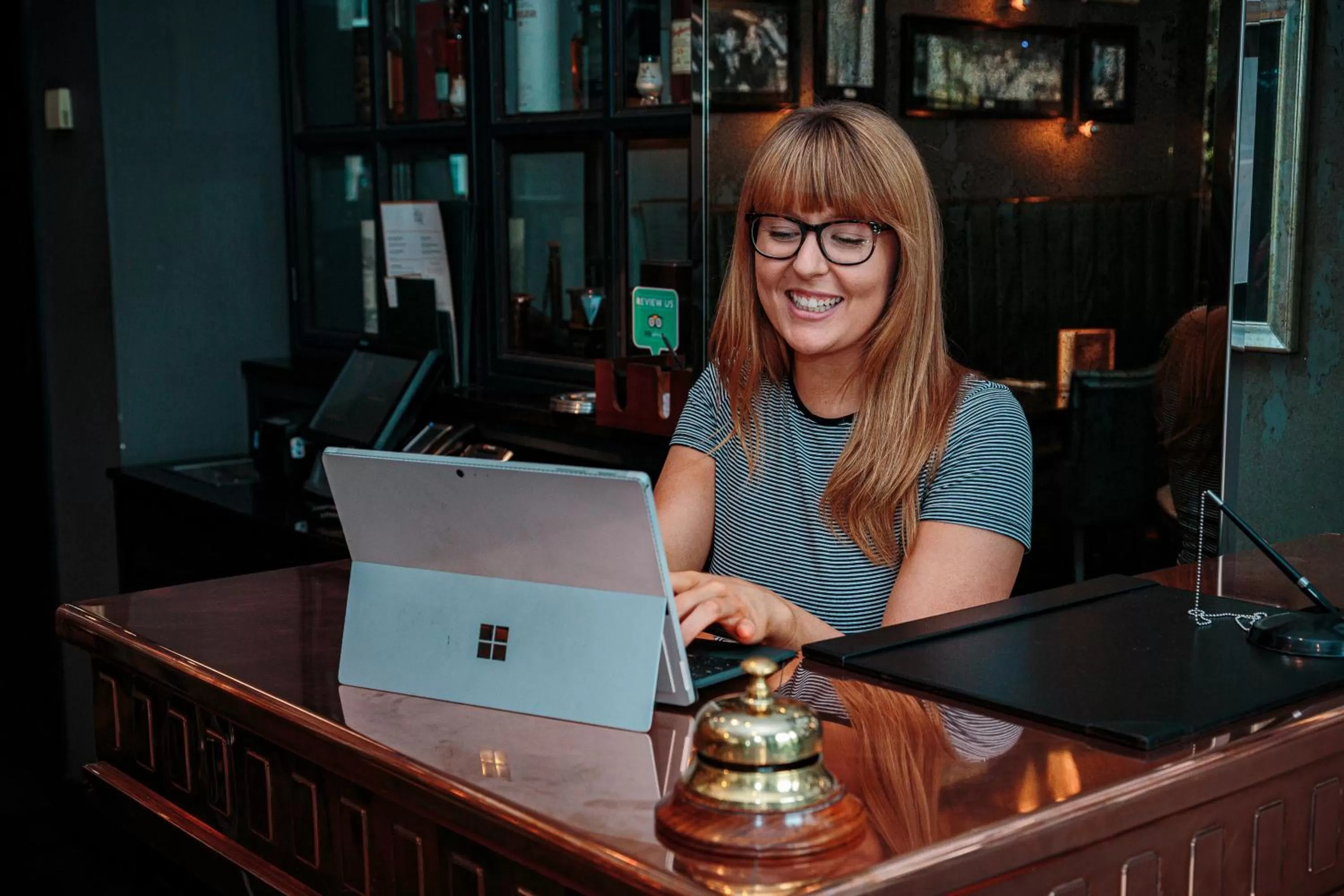 Staff in Angels Share Hotel